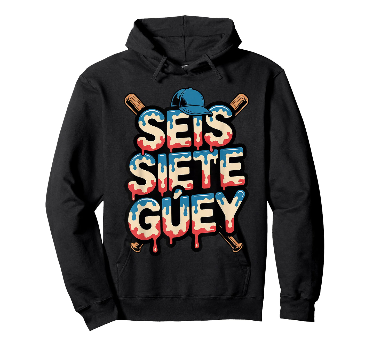 SEIS Siete Guey Baseball Drip Mexico Spanish 67 Slang Boys T-Shirt