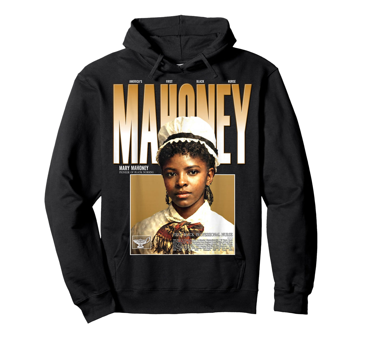 Mary Eliza Mahoney First Licensed Black Nurse 1879 T-Shirt