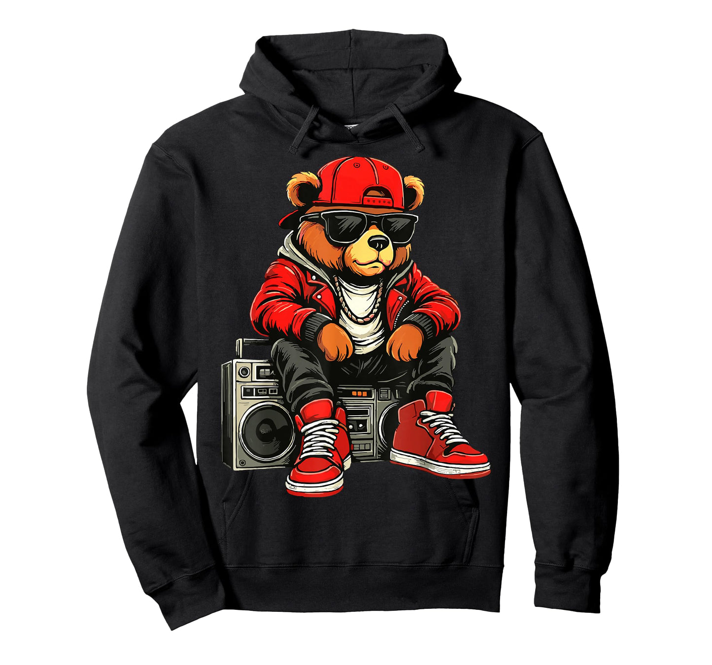 Hip Hop Teddy Bear Rap Music T-Shirt