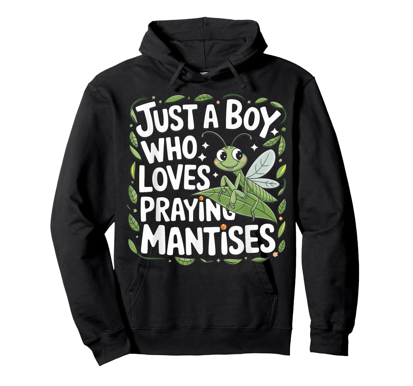 Just A Boy Who Loves Praying Mantises Insect Lover T-Shirt