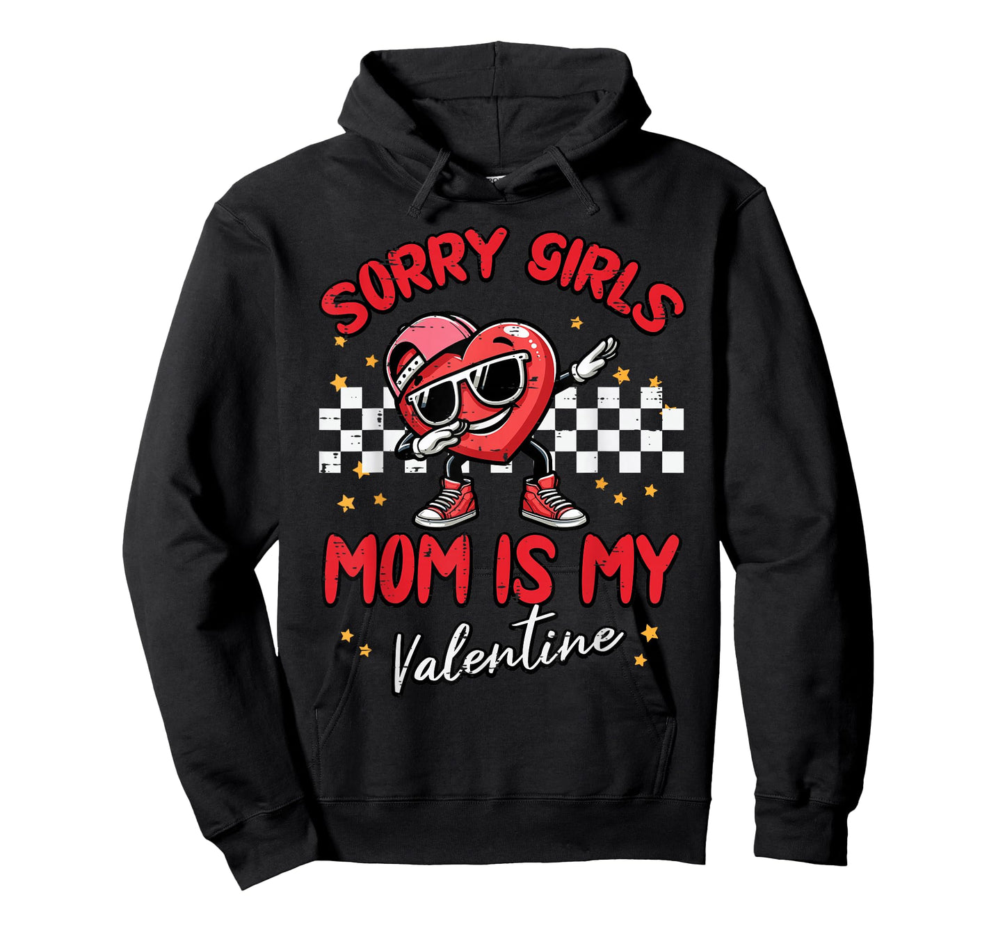 Sorry Girls Mom is My Valentine Day Cute Boys Kids Toddler T-Shirt