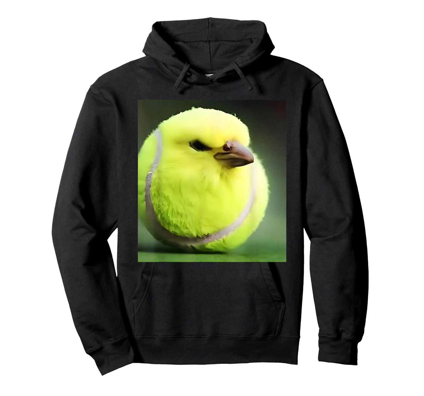 Tennis Bird Ball Meme Funny T-Shirt