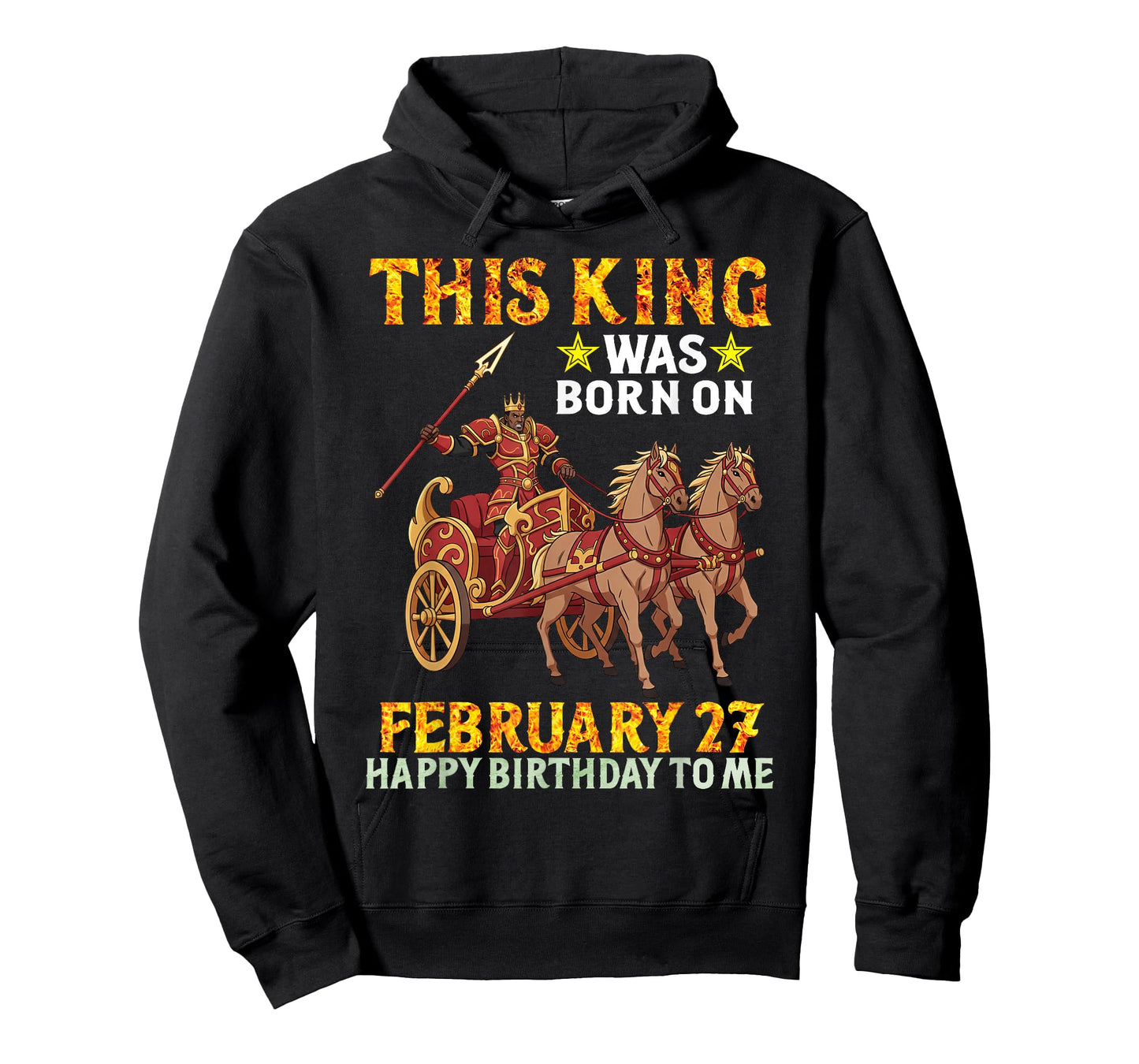 This King was Born On February 27 Happy Birthday to Me You T-Shirt