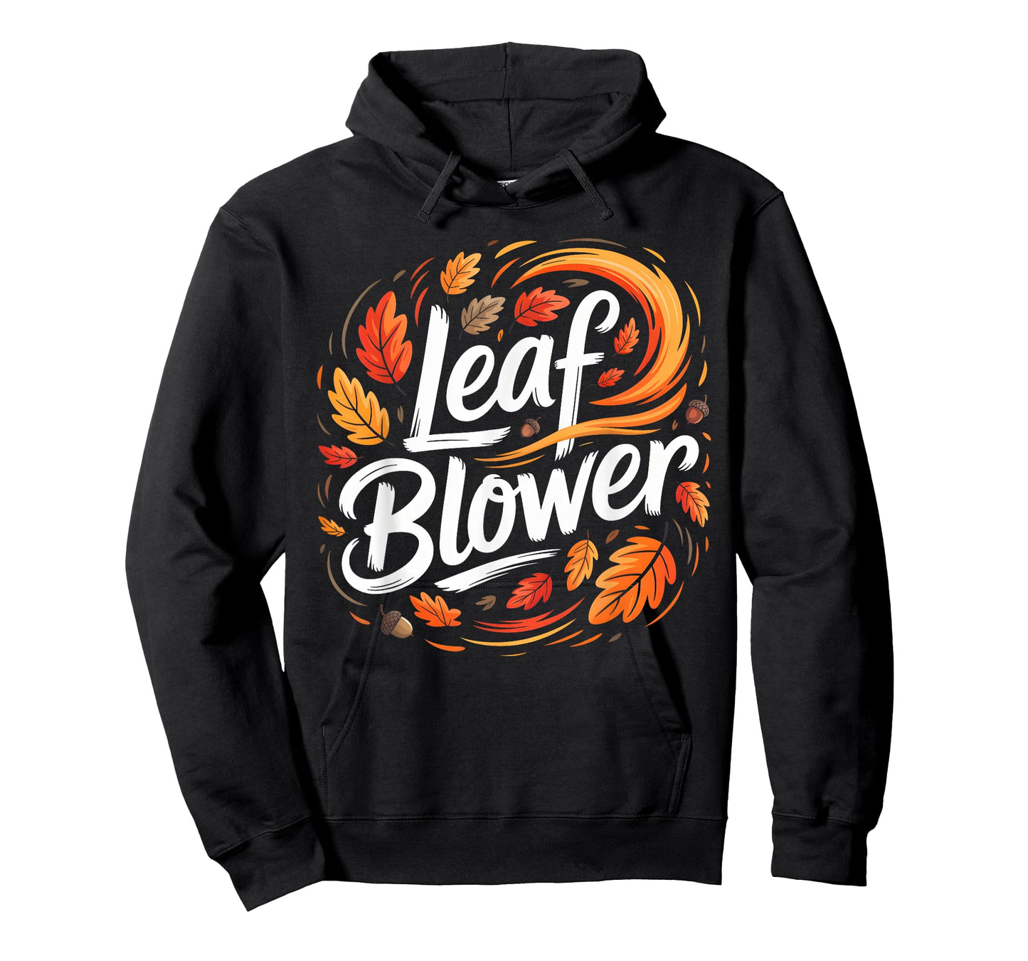 Funny Leaf Blower Autumn Squirrel Fall Season T-Shirt