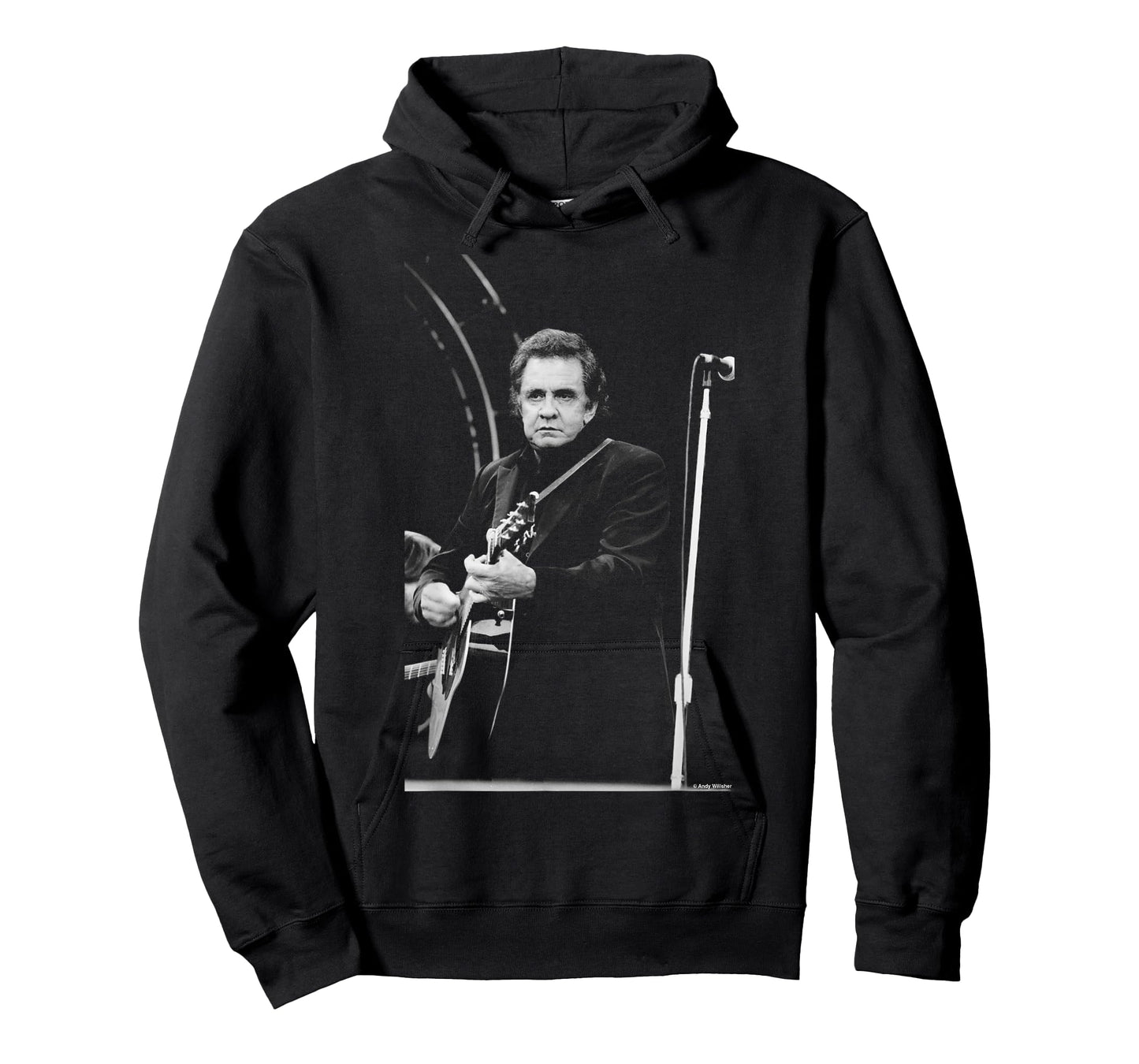American Songwriting Legend Johnny Cash Live Andy Willsher T-Shirt