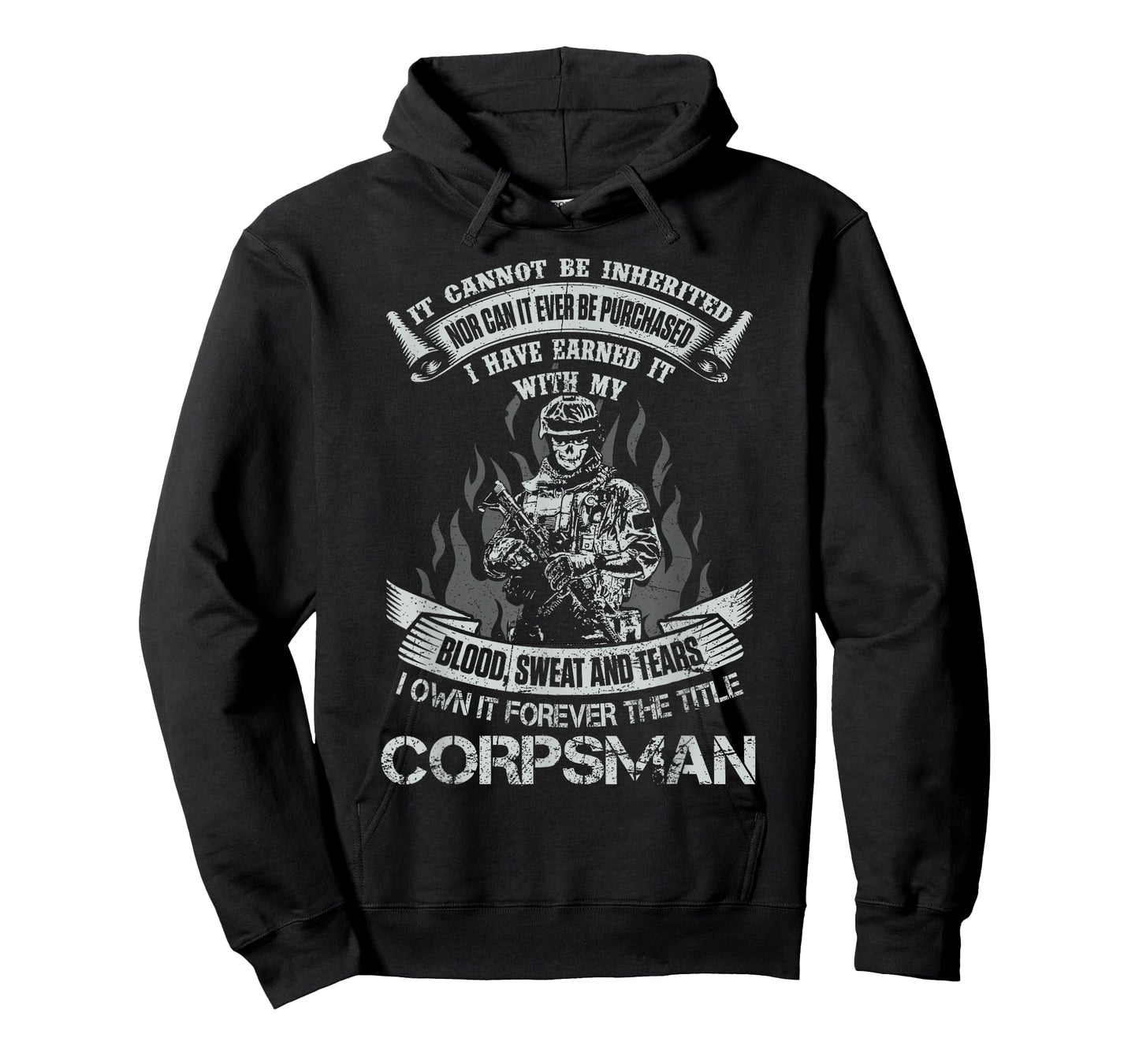 Own Forever The Title Hospital Corpsman US Military Veteran T-Shirt