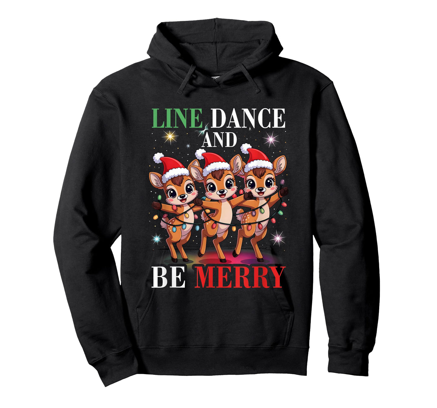 Reindeer Line s Dance and Be s Merry Christmas Dancing T-Shirt
