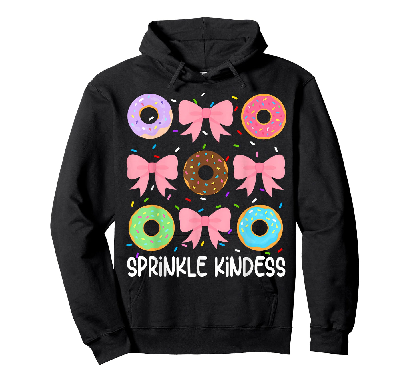 Donut Sprinkle Kindness Funny Girls Women Doughnut Lover T-Shirt