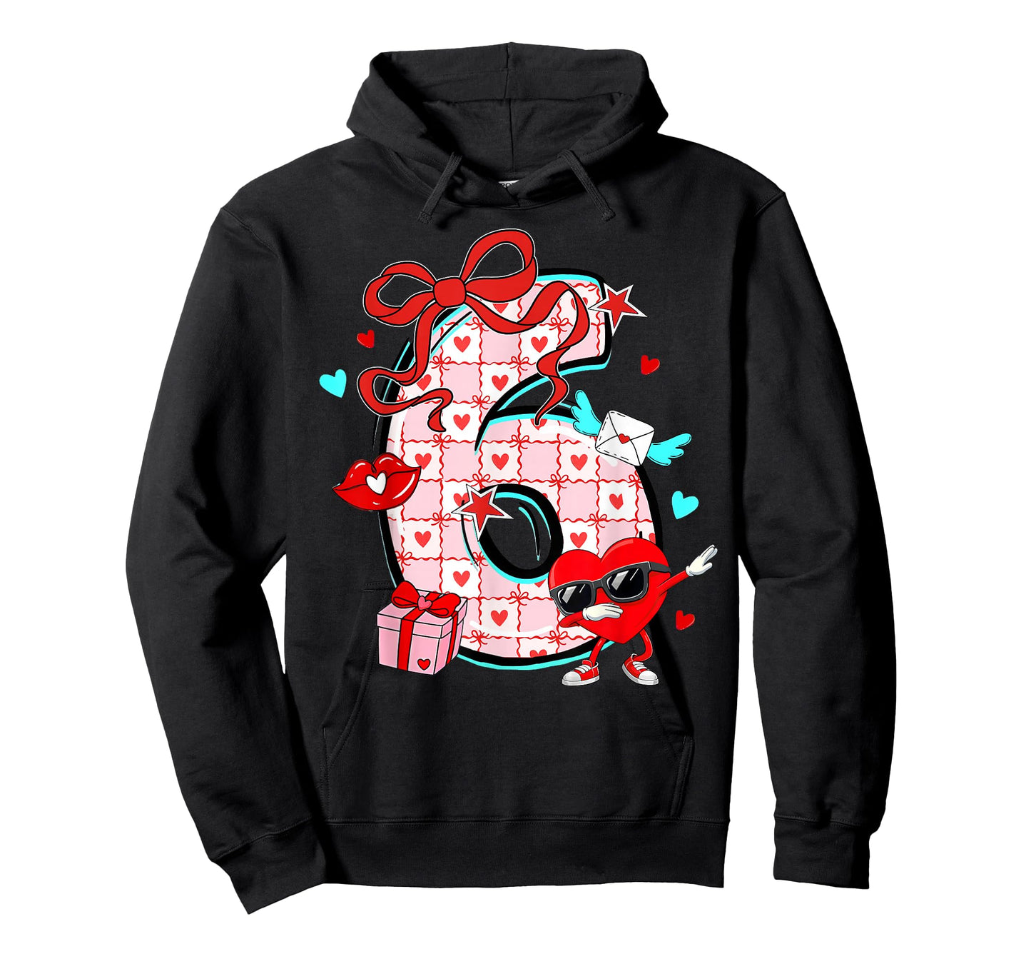 Valentine 67 Six Seven Meme Dabbing Hearts Matching Couple T-Shirt