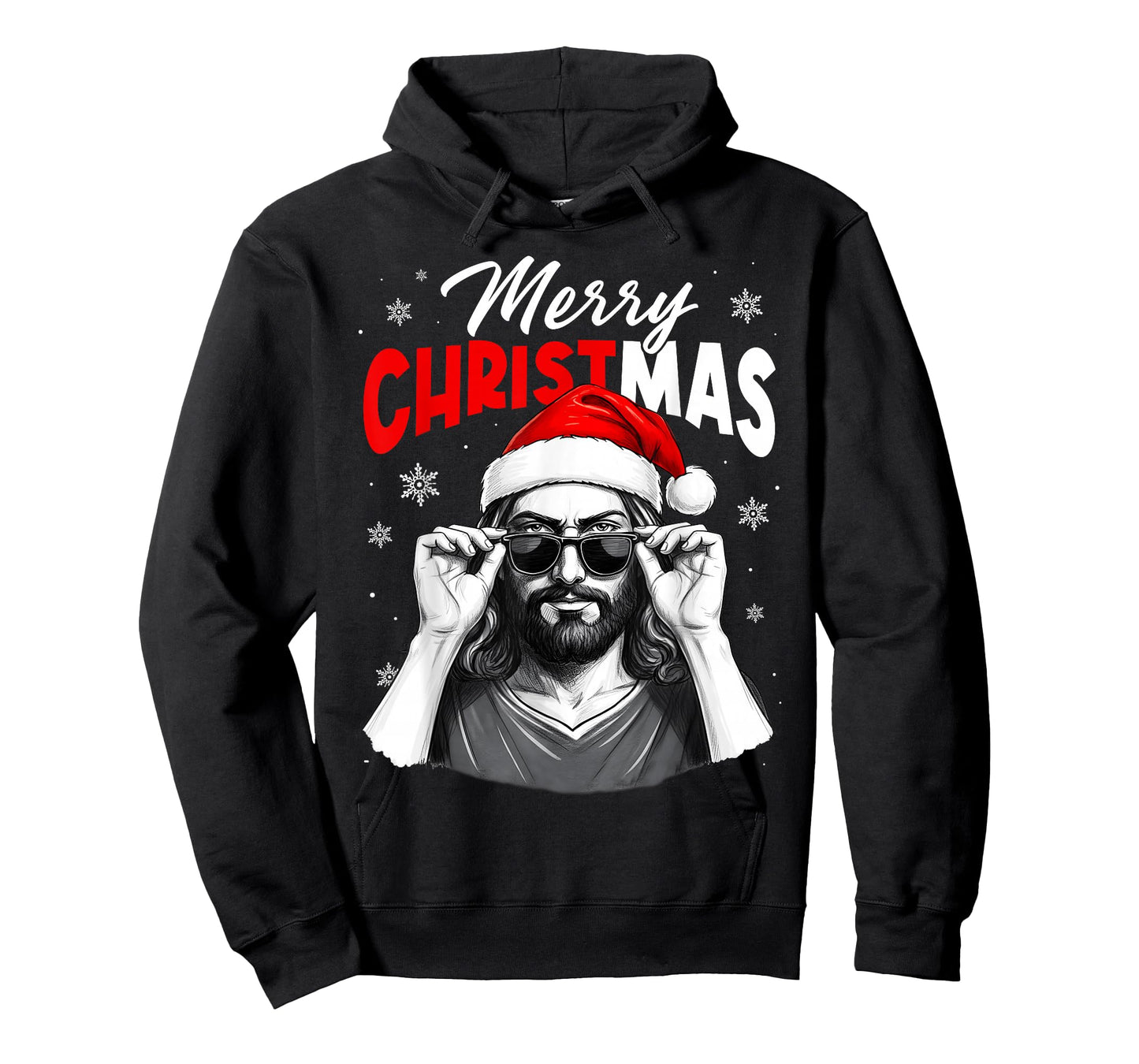 Merry Christmas Christian Jesus Pajamas Pjs Men Women Xmas T-Shirt