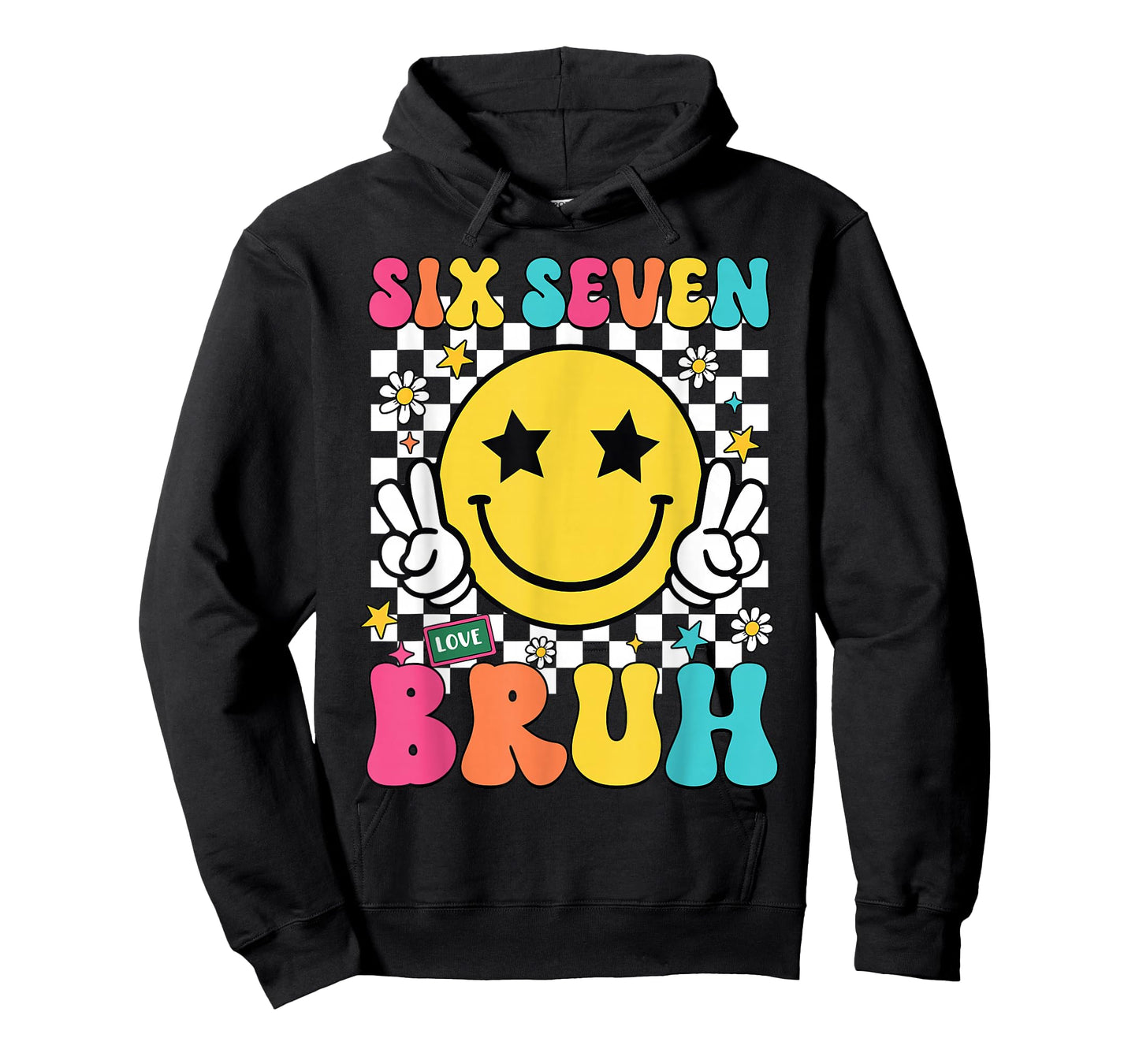 67 Meme Gen Alpha Slang 6 7 Six Seven Bruh Funny Boys Kids T-Shirt