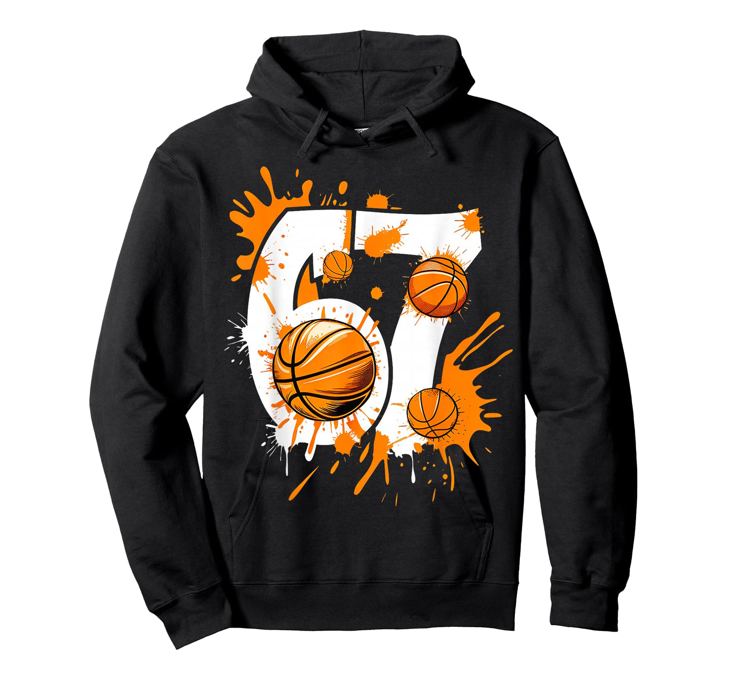 Funny 6 7 Six Seven Meme Basketball Game Season T-Shirt