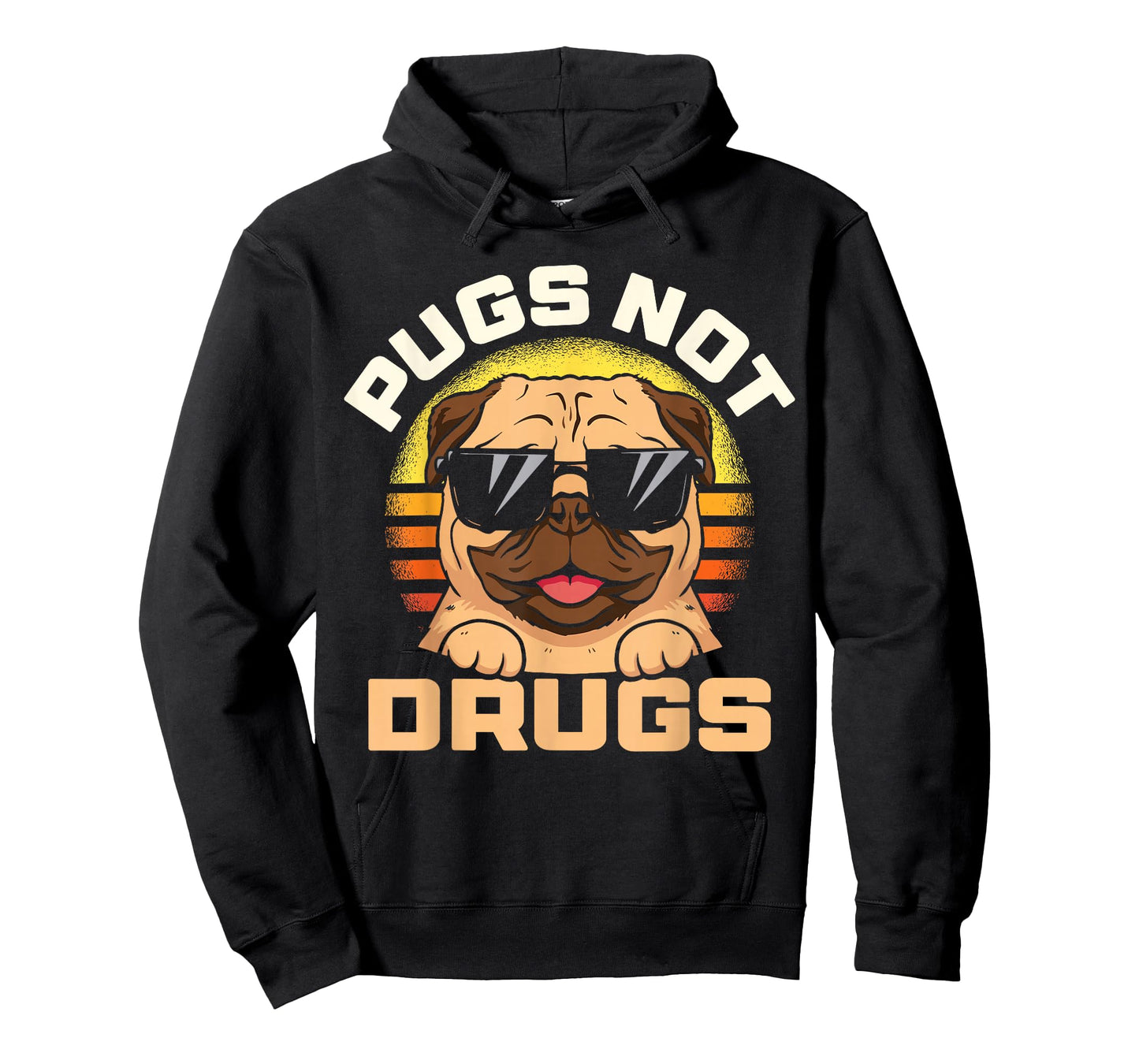 Funny Pug Pugs Not Drugs for Men Women Dog Lovers Gift T-Shirt