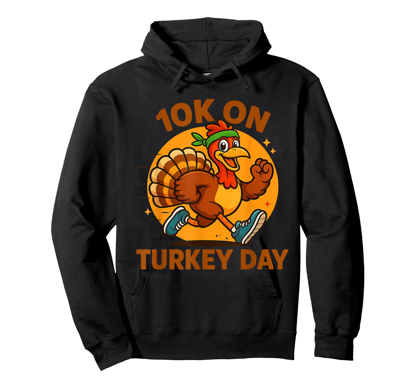 Funny 10K on Turkey Day Thanksgiving Runner Trot Squad T-Shirt
