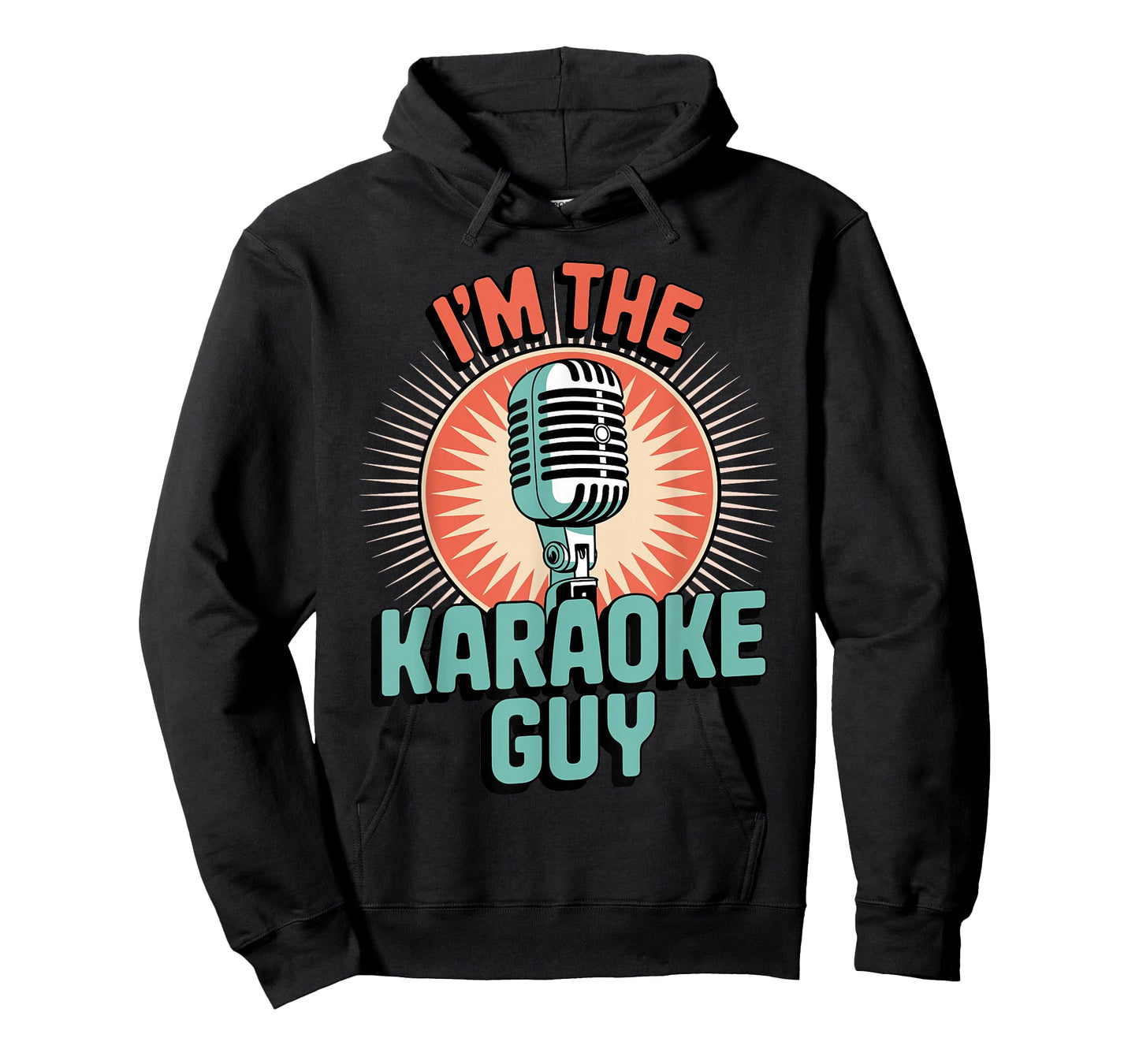 Cool Karaoke Design for Men Boys Music Karaoke Lover Karaoke T-Shirt