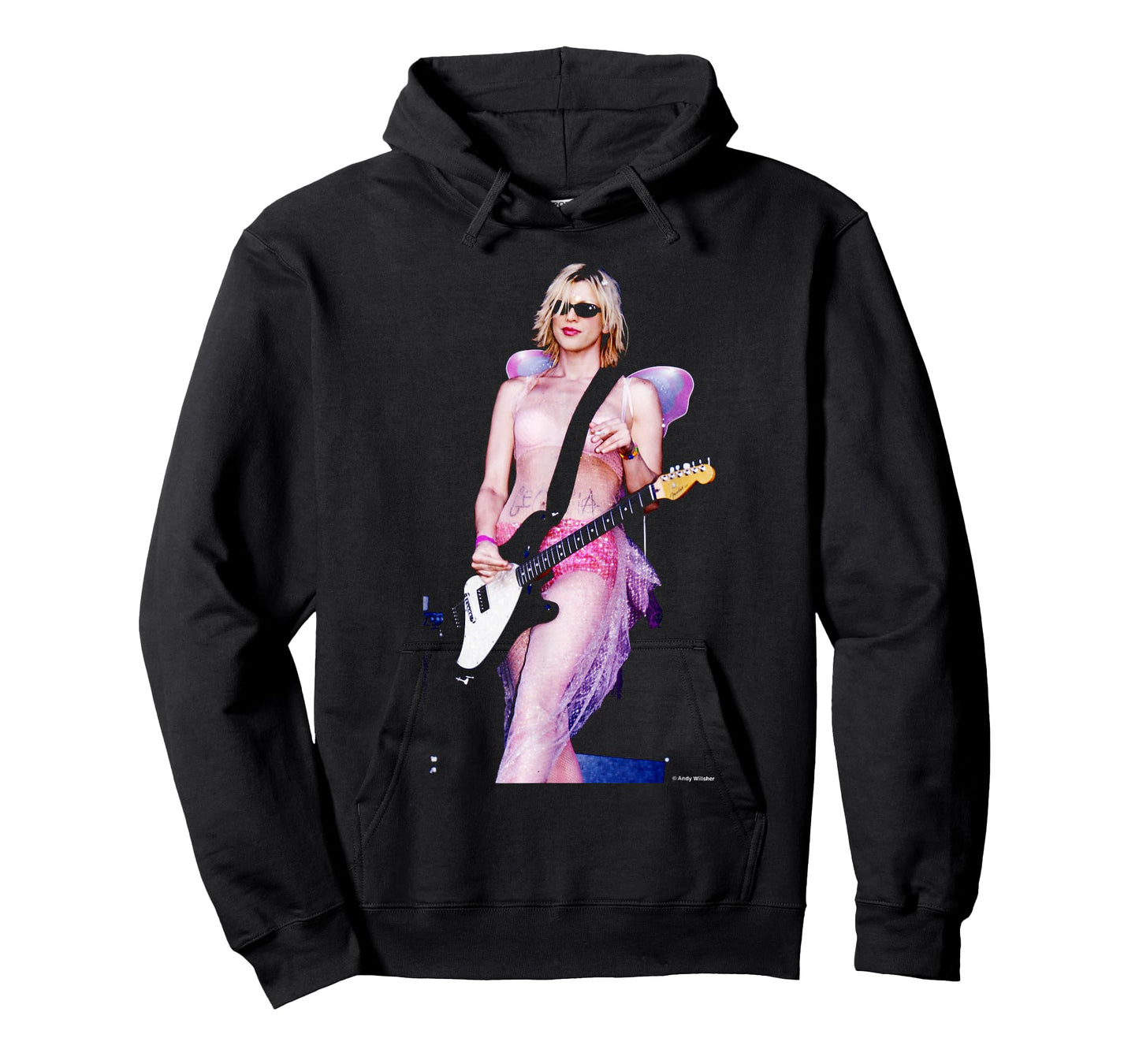 Hole Frontwoman Courtney Love Glastonbury 1999 Andy Willsher T-Shirt