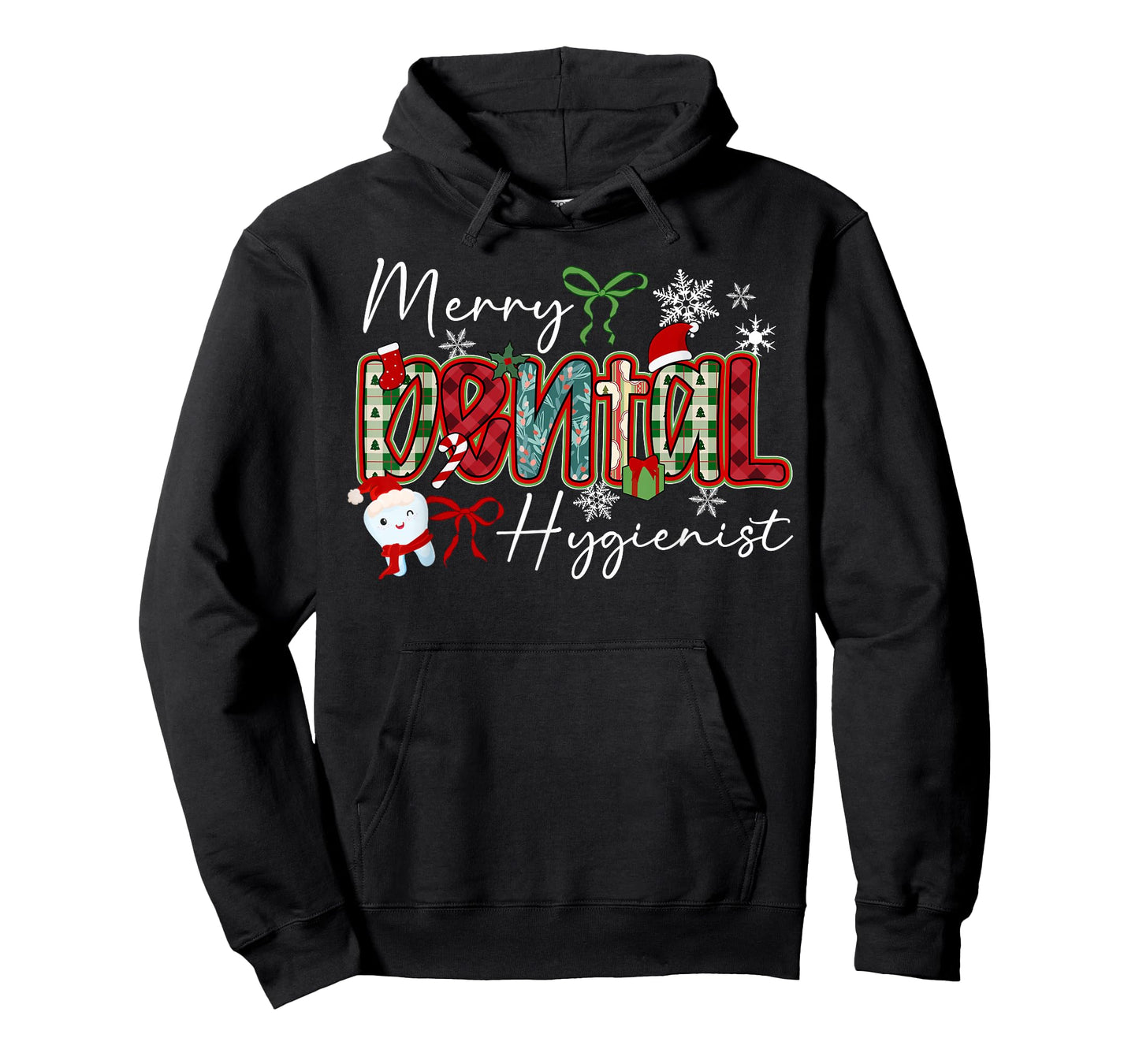 Merry Dental Hygienist Christmas Dental Hygiene Xmas Party T-Shirt