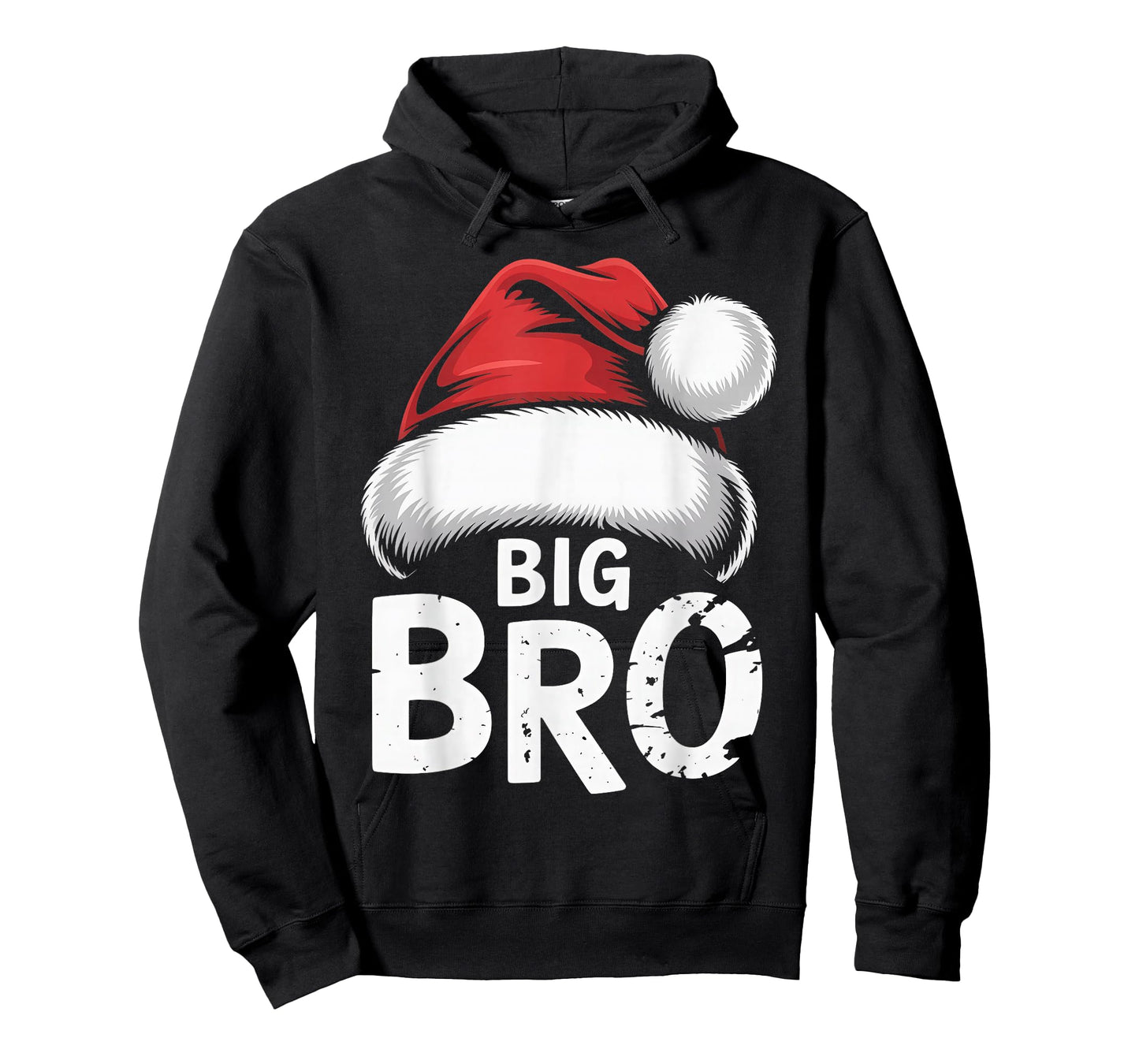 Brother Big Christmas Santa Family Matching Pajamas T-Shirt