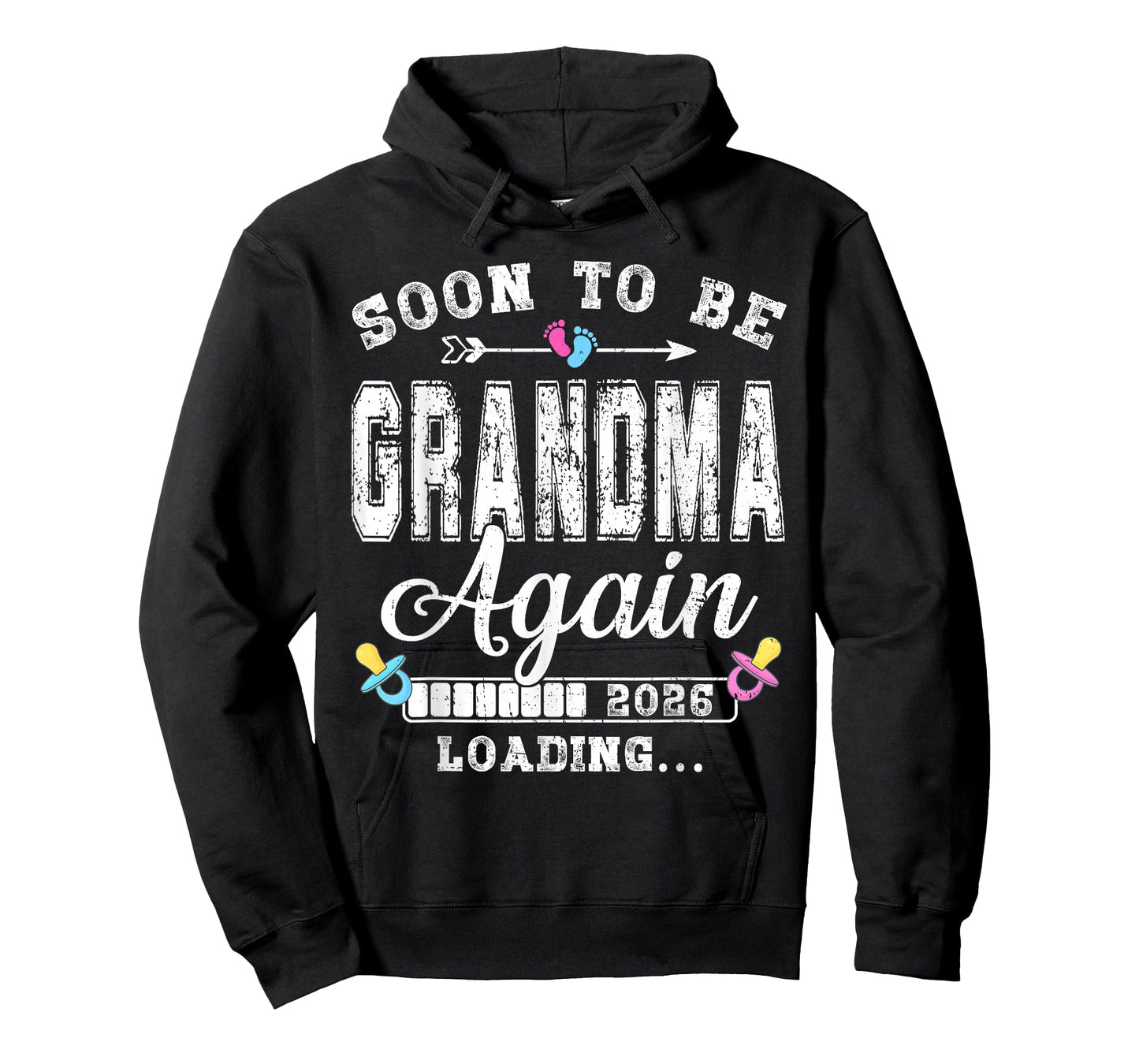 Soon to Be Grandma Again 2026 Loading Matching Family T-Shirt