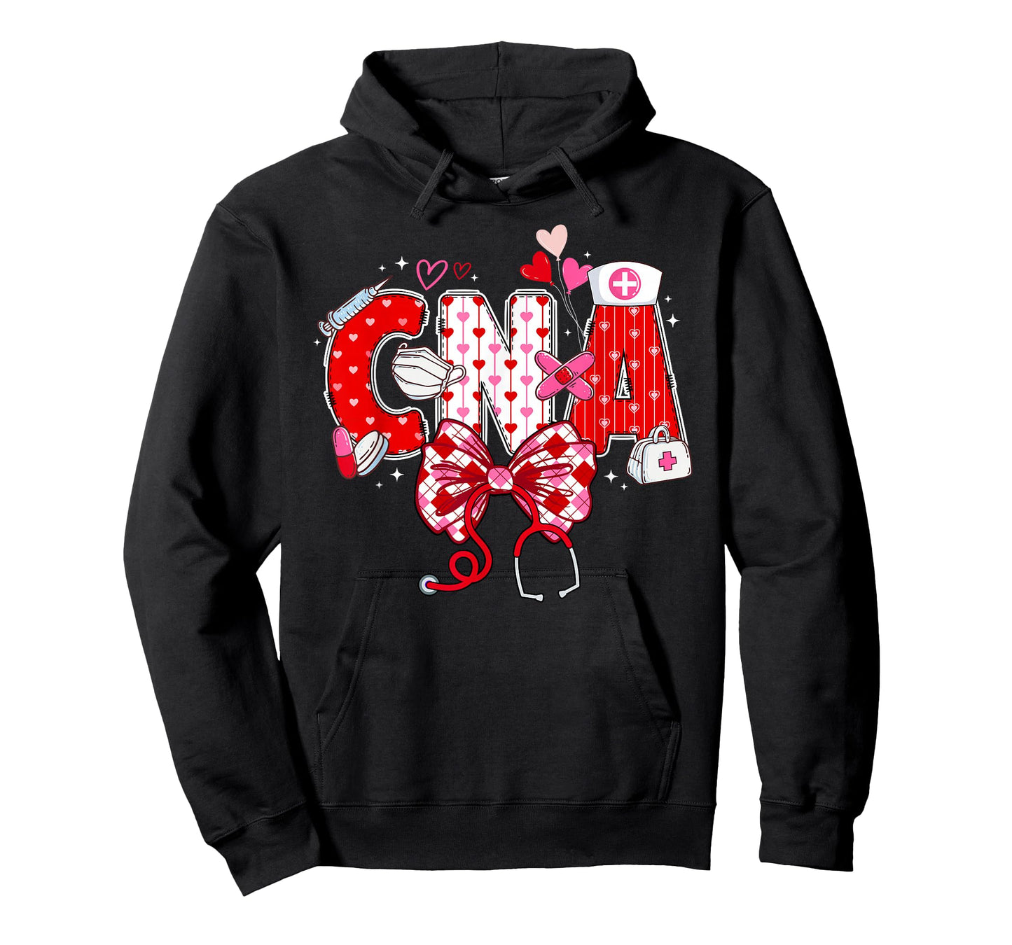 CNA Valentine Certified Nursing Assistant Valentines Day T-Shirt
