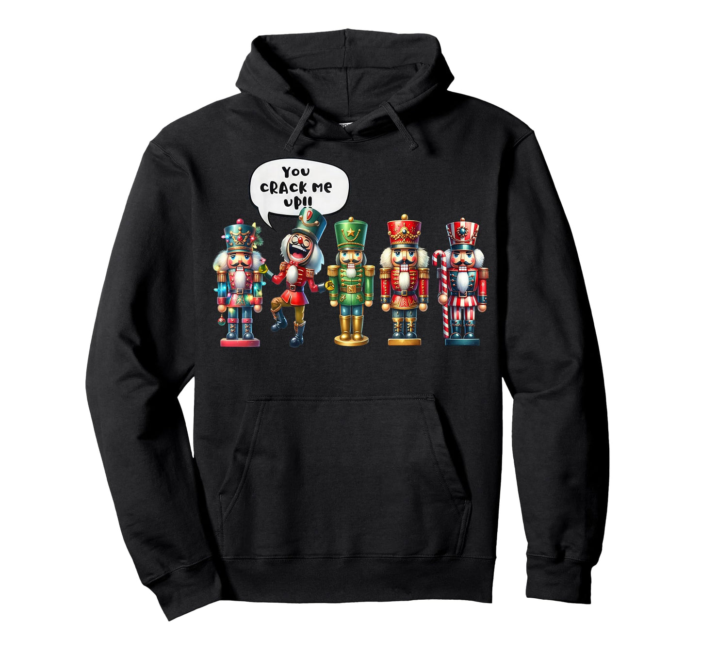 Nutcracker You Crack Me Up Funny Christmas Humor T-Shirt