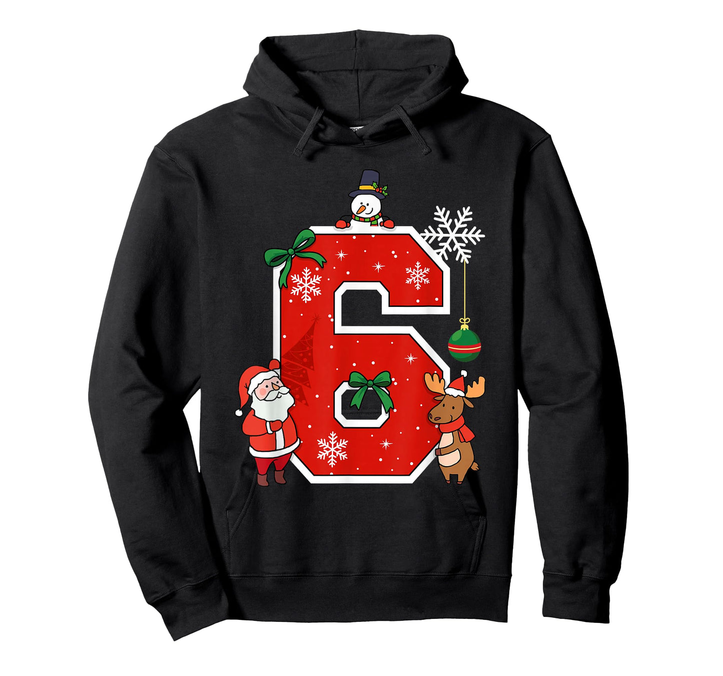 Number 6 Matching 67 Meme Christmas Costume Men Women Kids T-Shirt