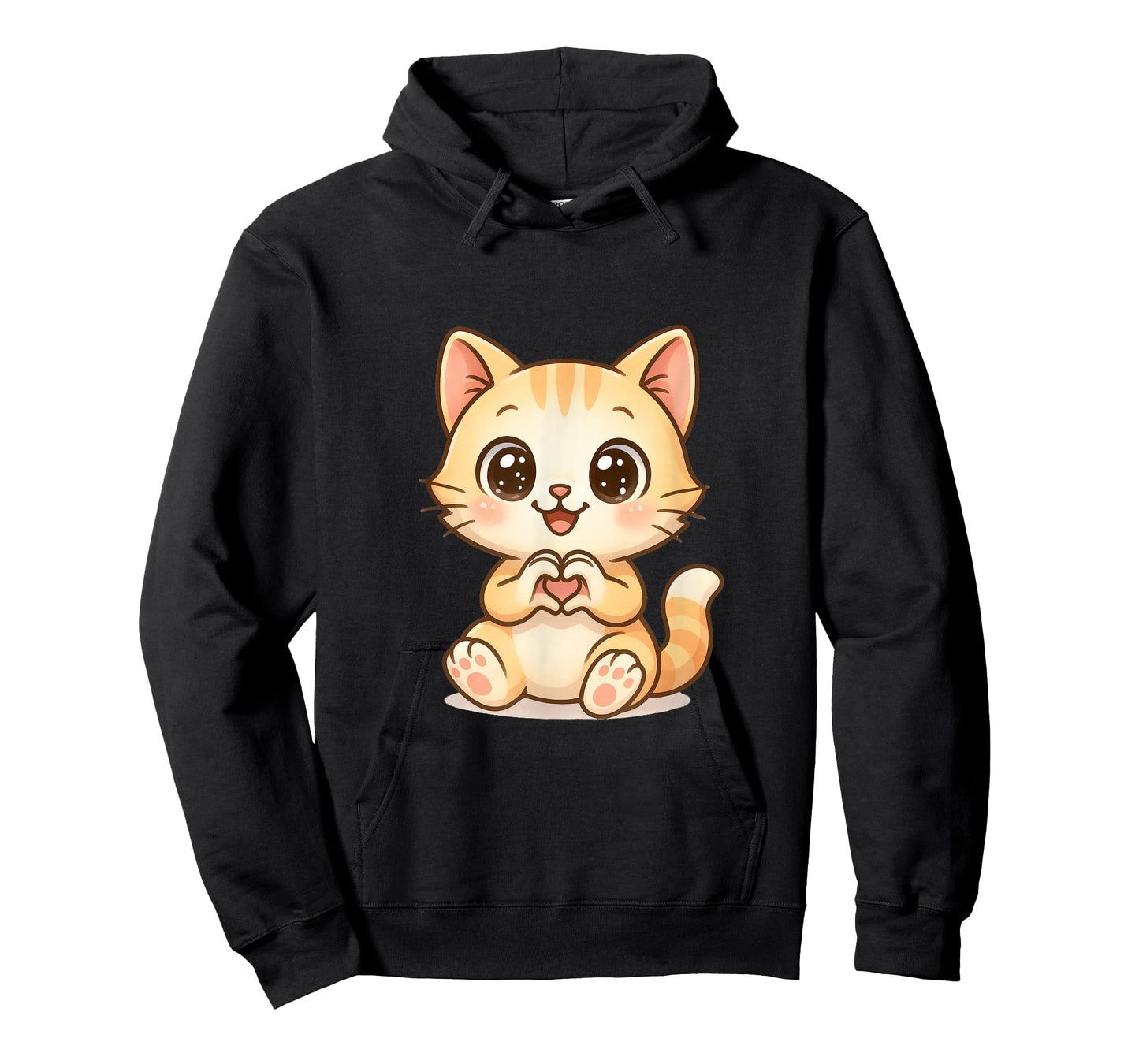 Cute Valentine Cat Heart Love Valentines Day T-Shirt