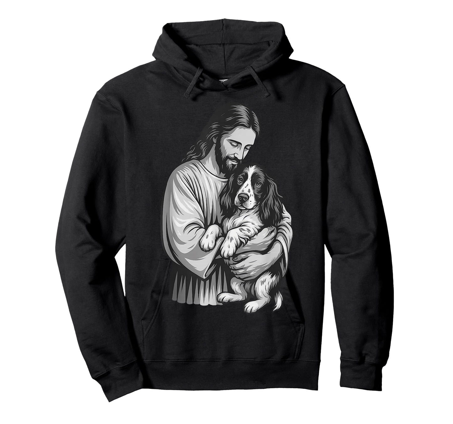 English Springer Spaniel and Jesus Christian Faith Dog Lover T-Shirt