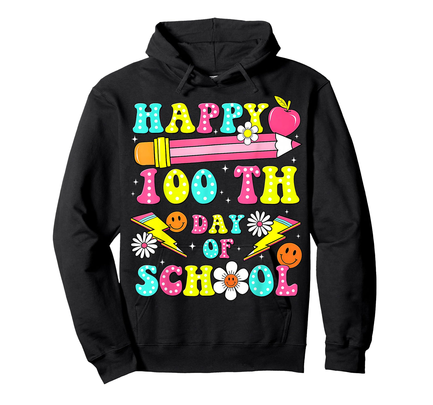 Happy 100th Day of School 100 Days of School Teacher Student T-Shirt