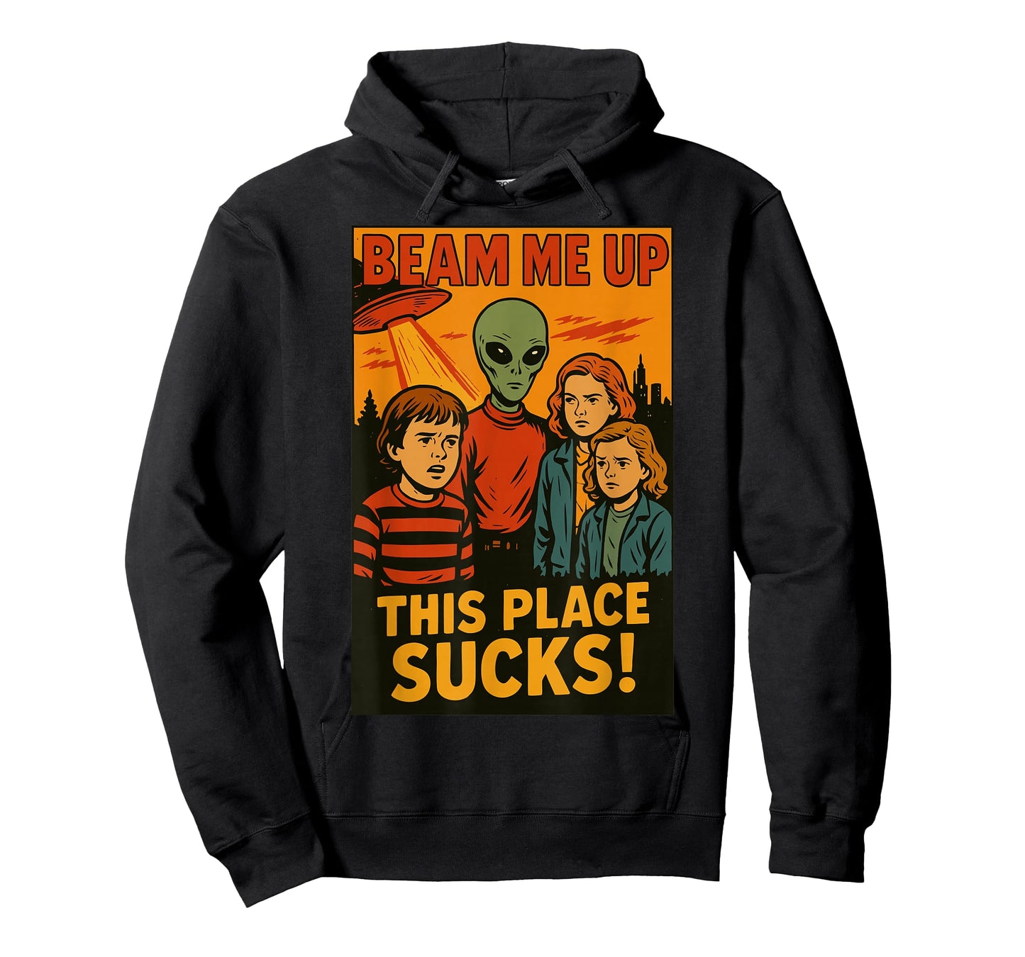 Beam Me Up This Place Sucks T-Shirt