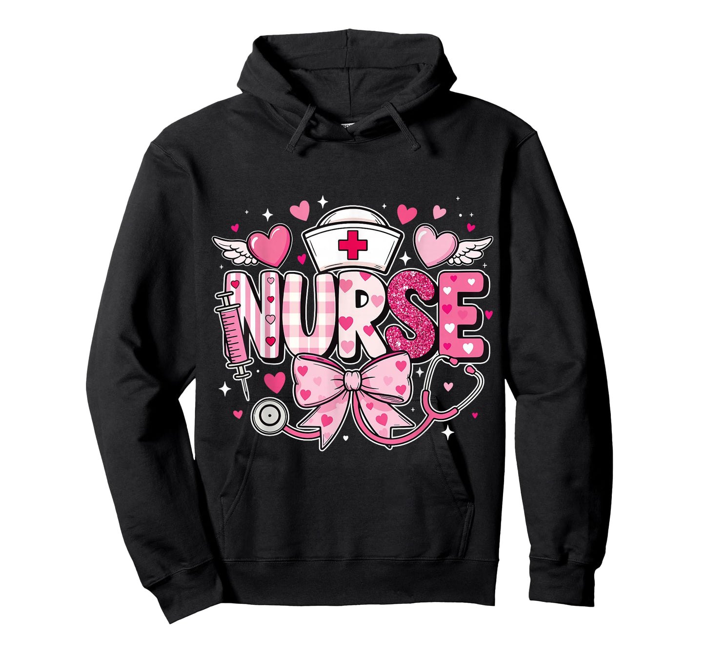 Nurse Valentines Day Cute Stethoscope RN Nursing Life T-Shirt