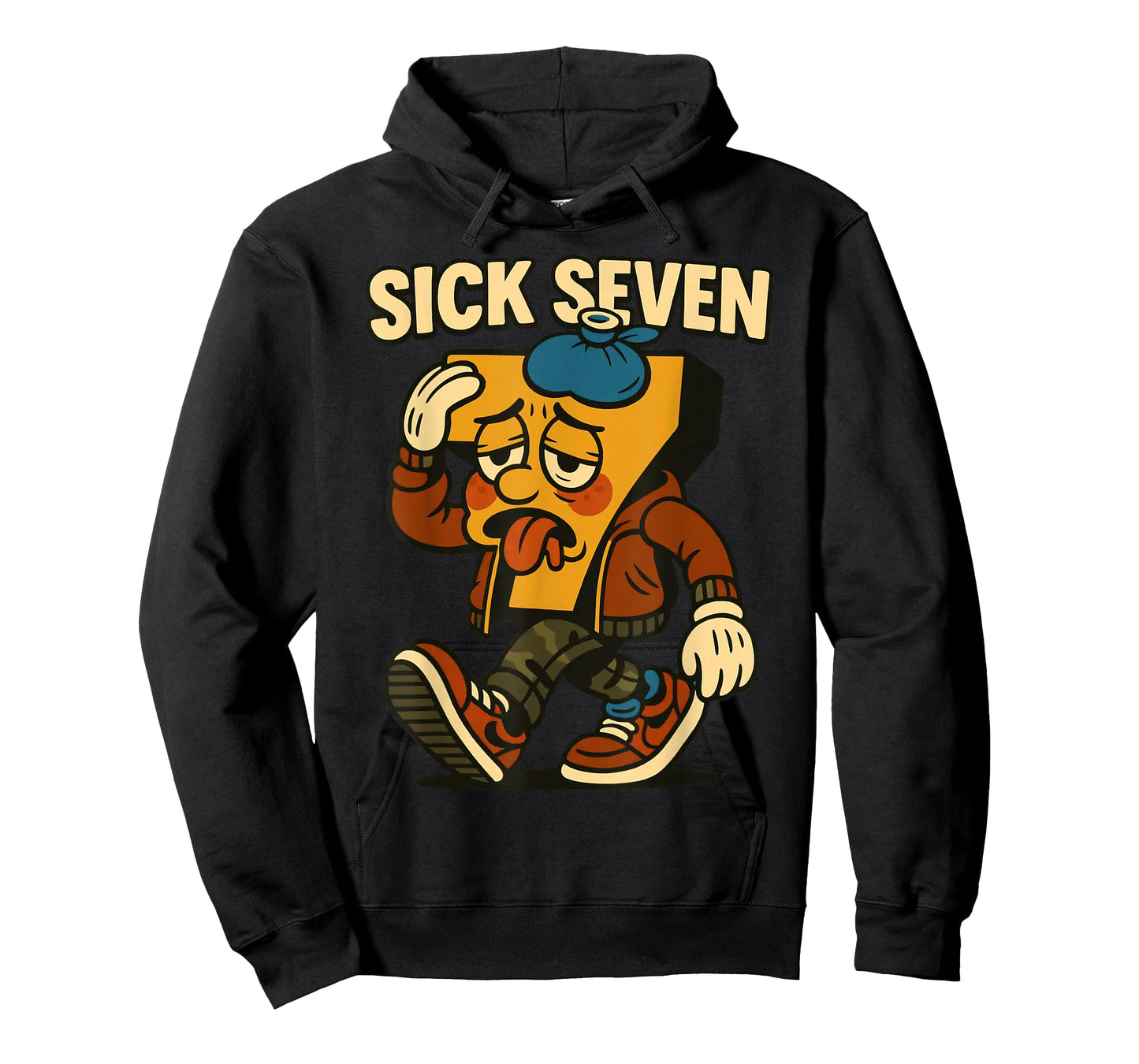 Sick Seven 67 Halloween Costume Funny Six Seven Meme T-Shirt