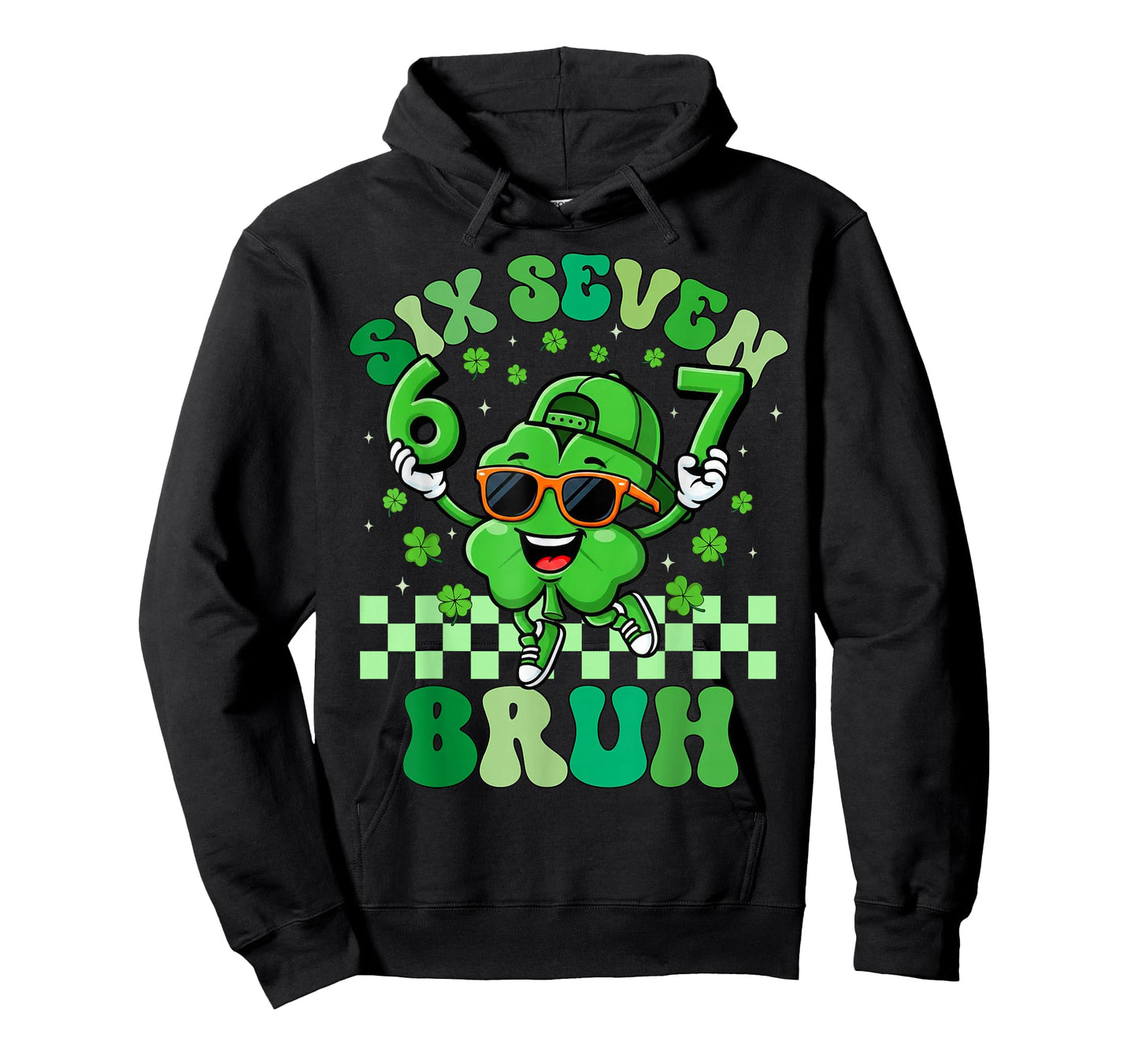 Six Seven 67 Meme St Patricks Day for Boys Girls Teens Kids T-Shirt