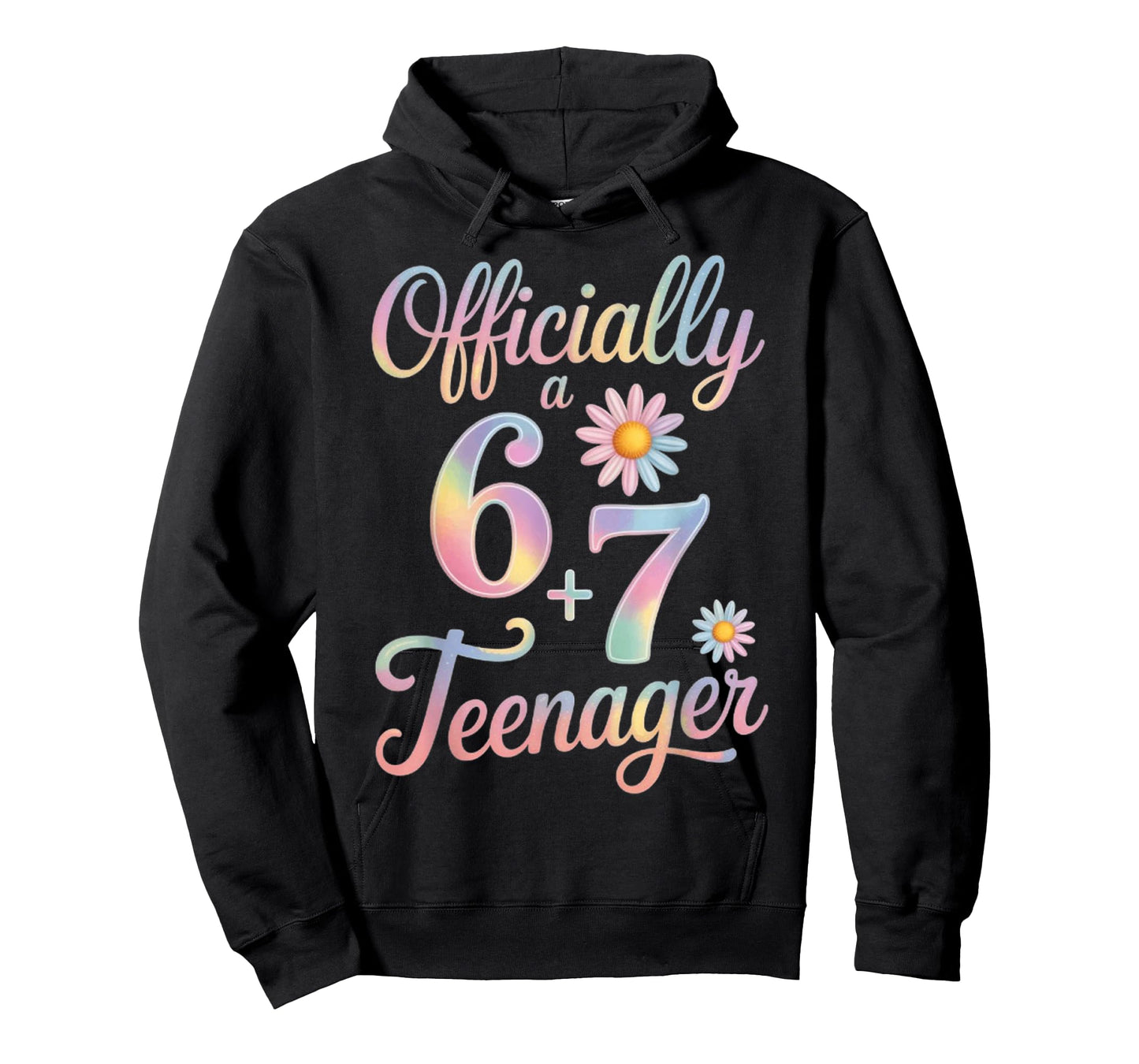 Officially a Teenager 6 + 7 13 Years 13th Birthday T-Shirt