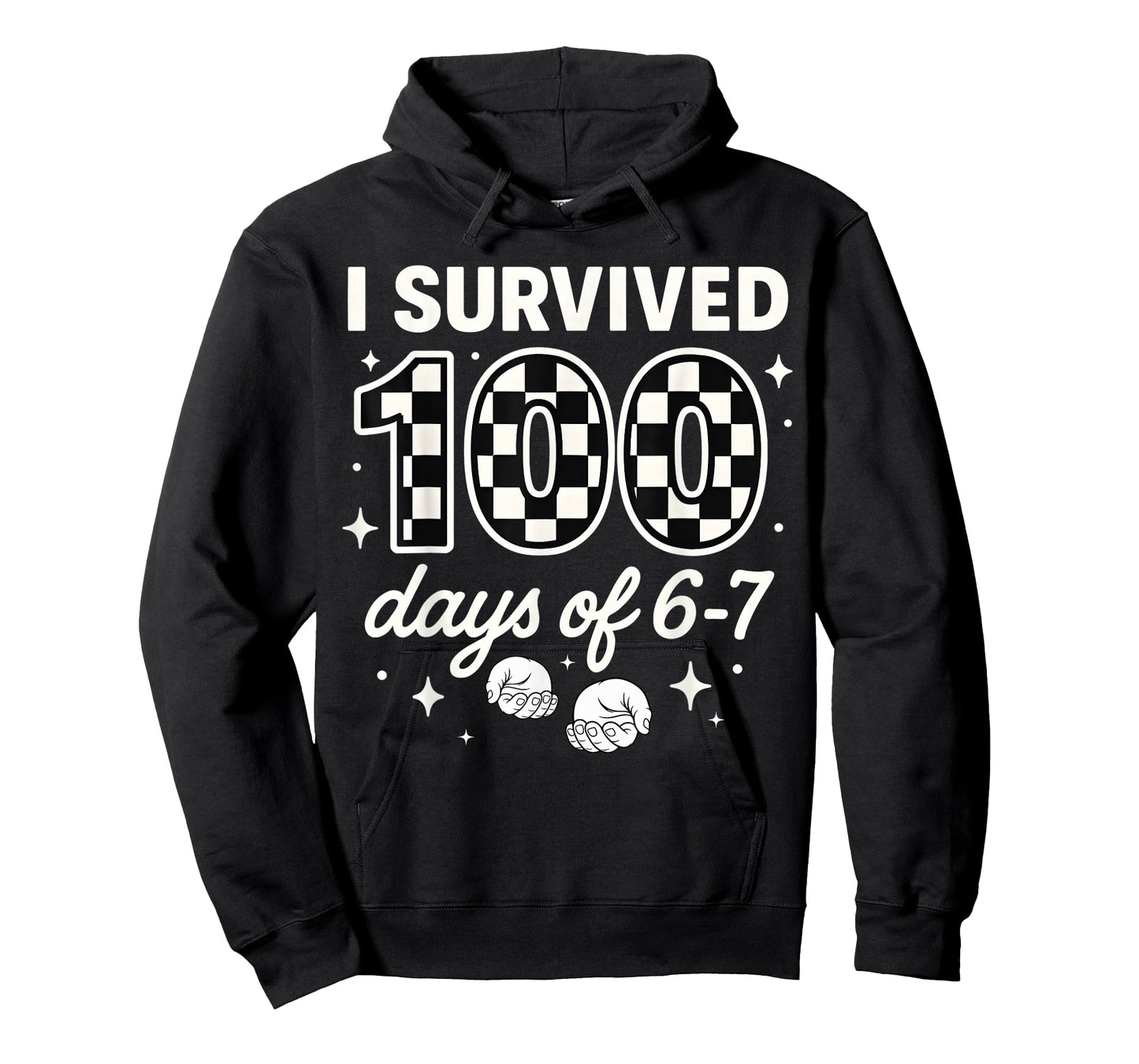 Funny 67 100th Day of School Teacher 100 Days 6 7 Meme 6-7 T-Shirt