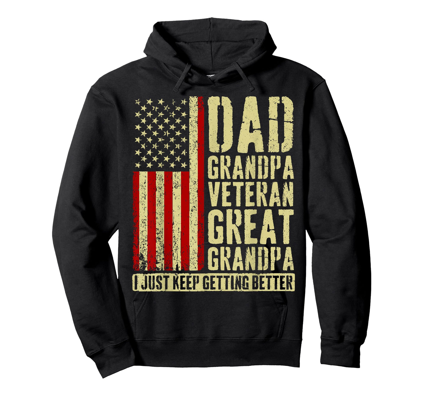 Dad Grandpa Great Grandpa Veteran T-Shirt