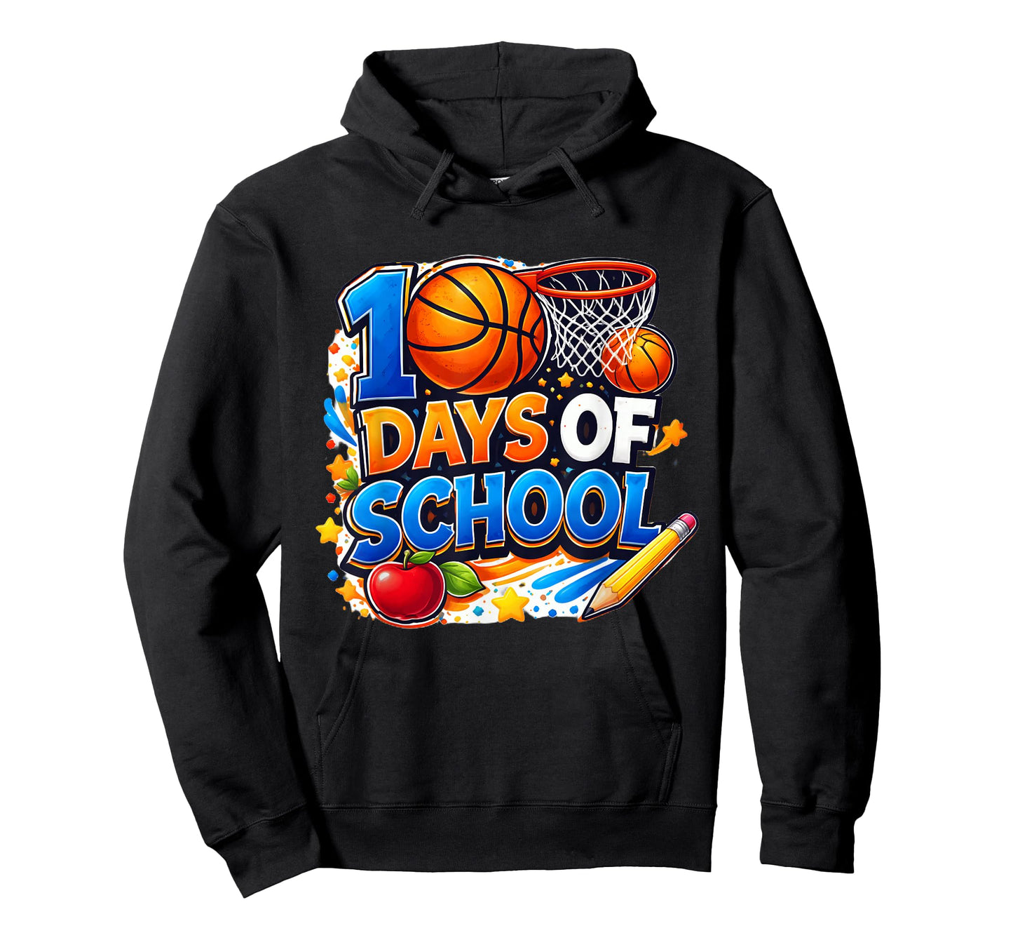 100th Day of School Kid Basketball 100th Days of School Boys T-Shirt