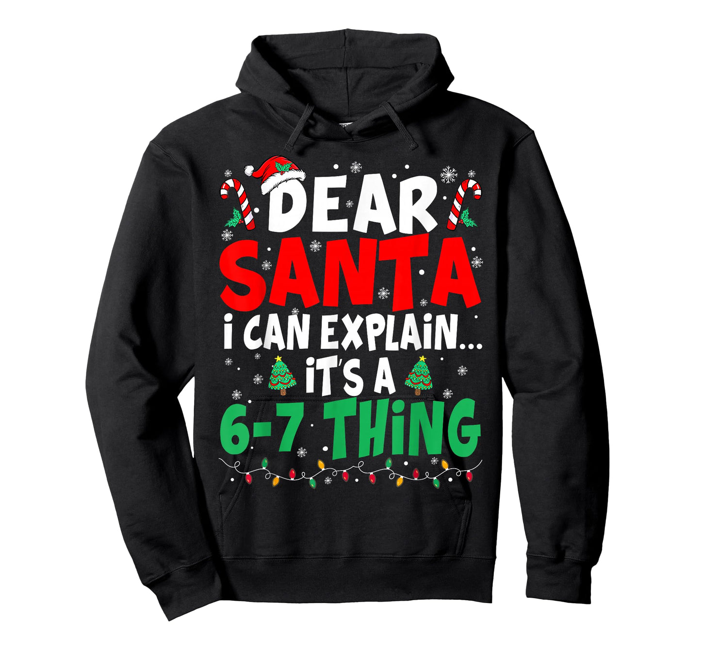 67 Meme Dear Santa 6 7 Funny Christmas Six Seven Kids Boys T-Shirt