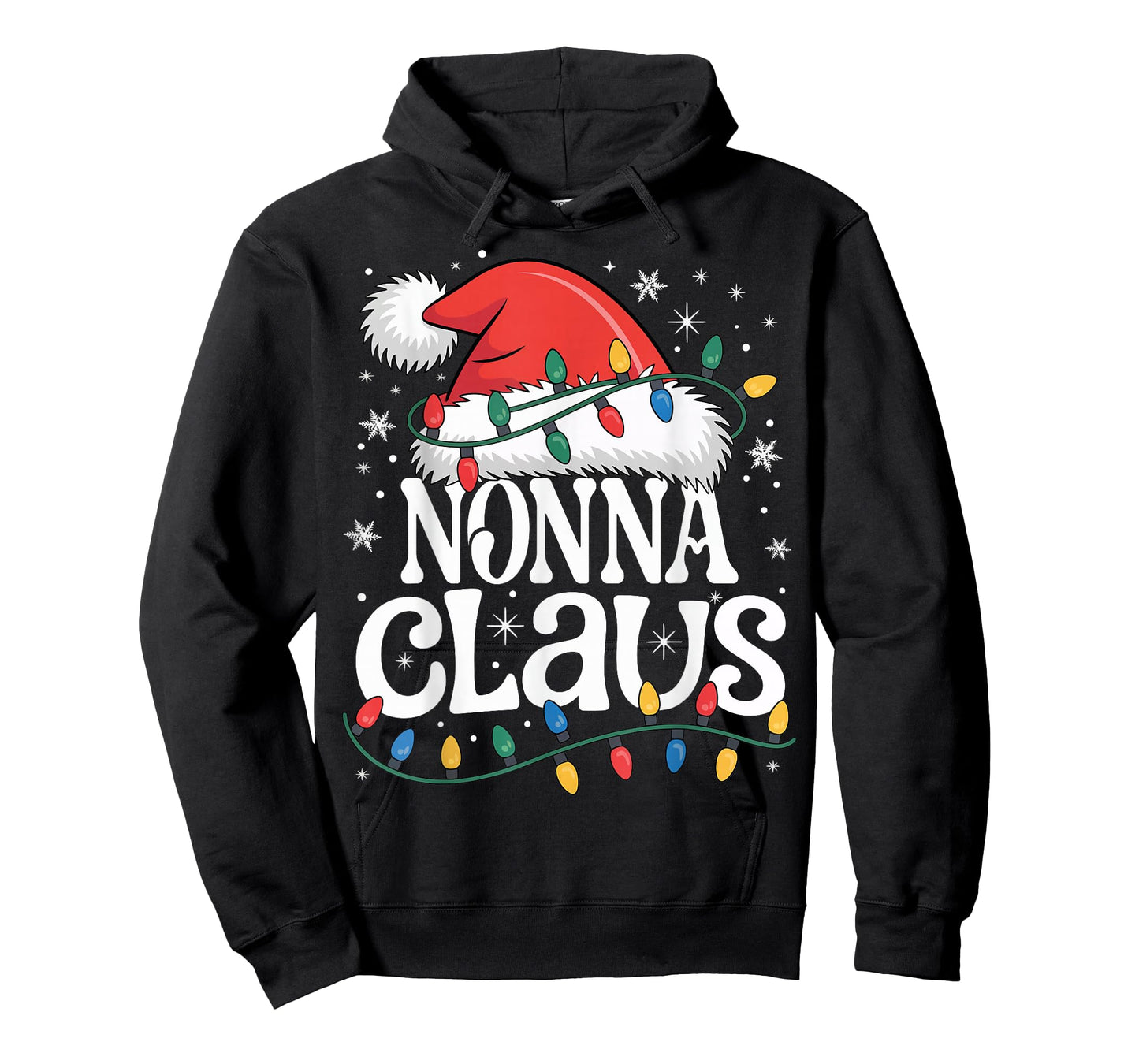 Nonna Claus Funny Xmas Christmas Grandma Holiday Style T-Shirt