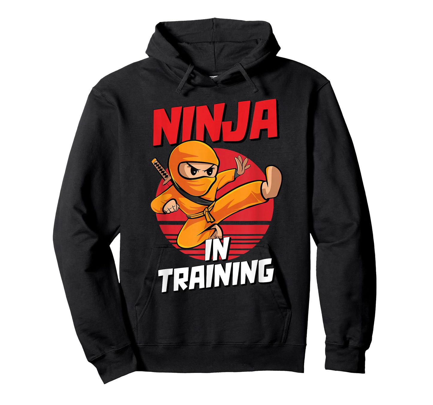 Ninja in Training Costume Party Warrior Boys Girls Kids T-Shirt