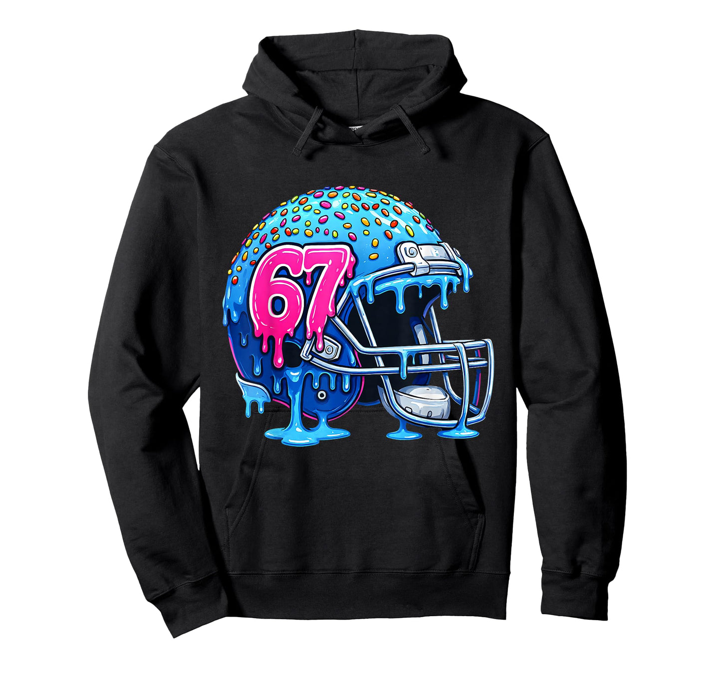 Six Seven Football Drip T-Shirt