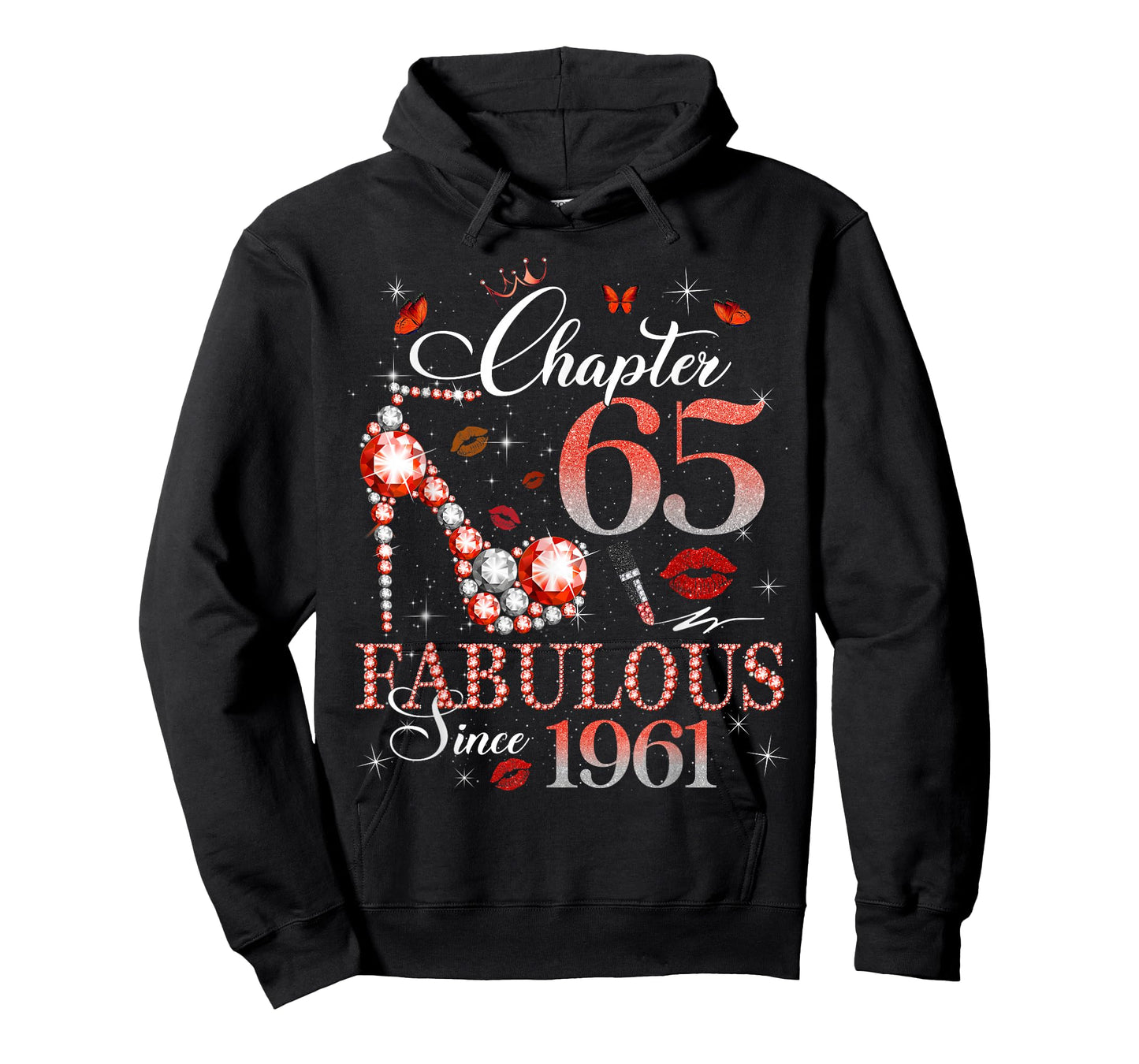 Chapter 65 Fabulous Since 1961 65th Birthday Women Girls T-Shirt