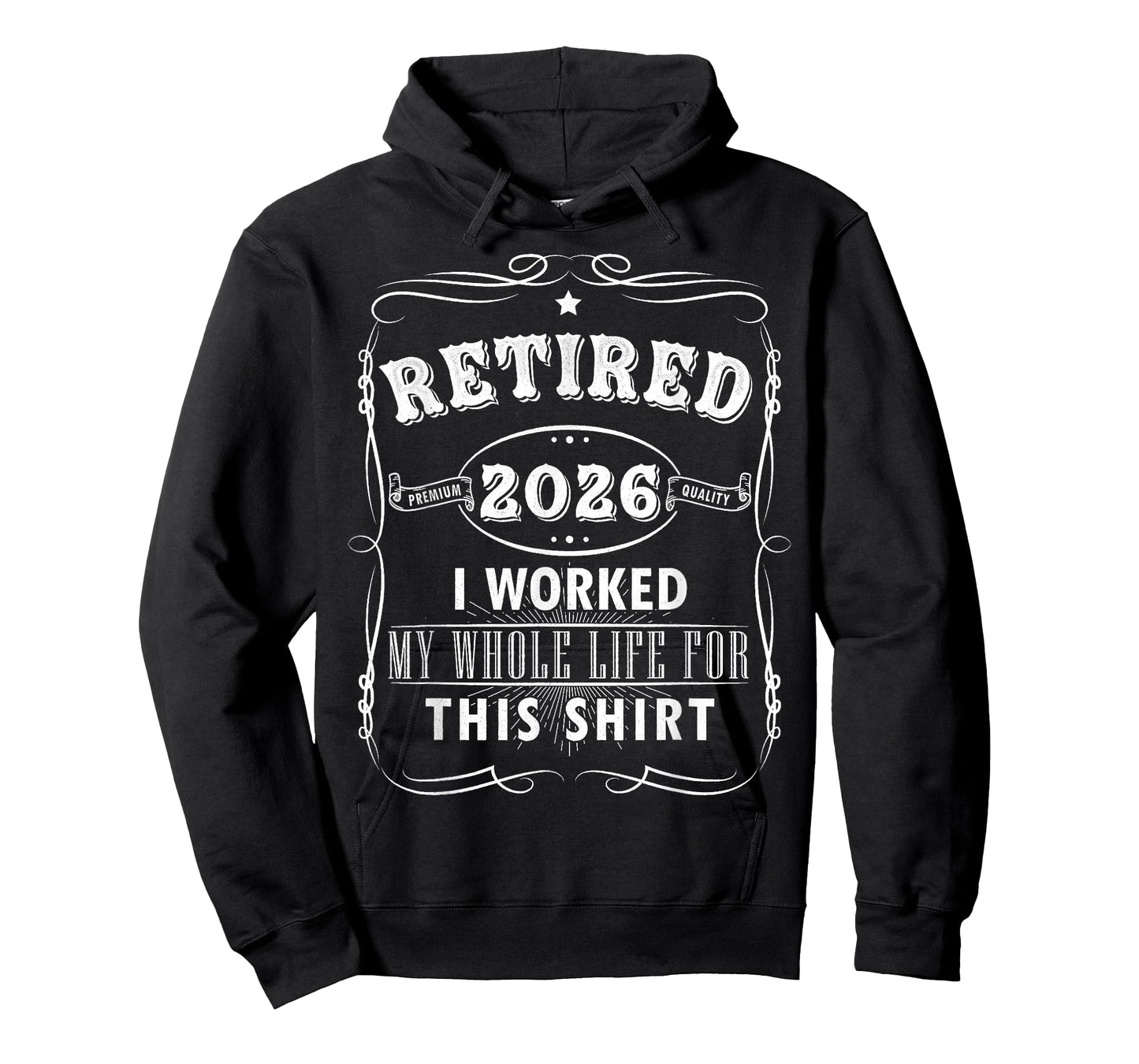Retired 2026 Decoration Men Women Dad Grandpa Retirement T-Shirt