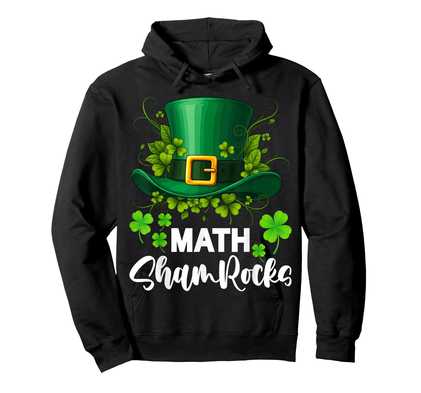 Math Shamrocks St. Patrick's Day School T-Shirt