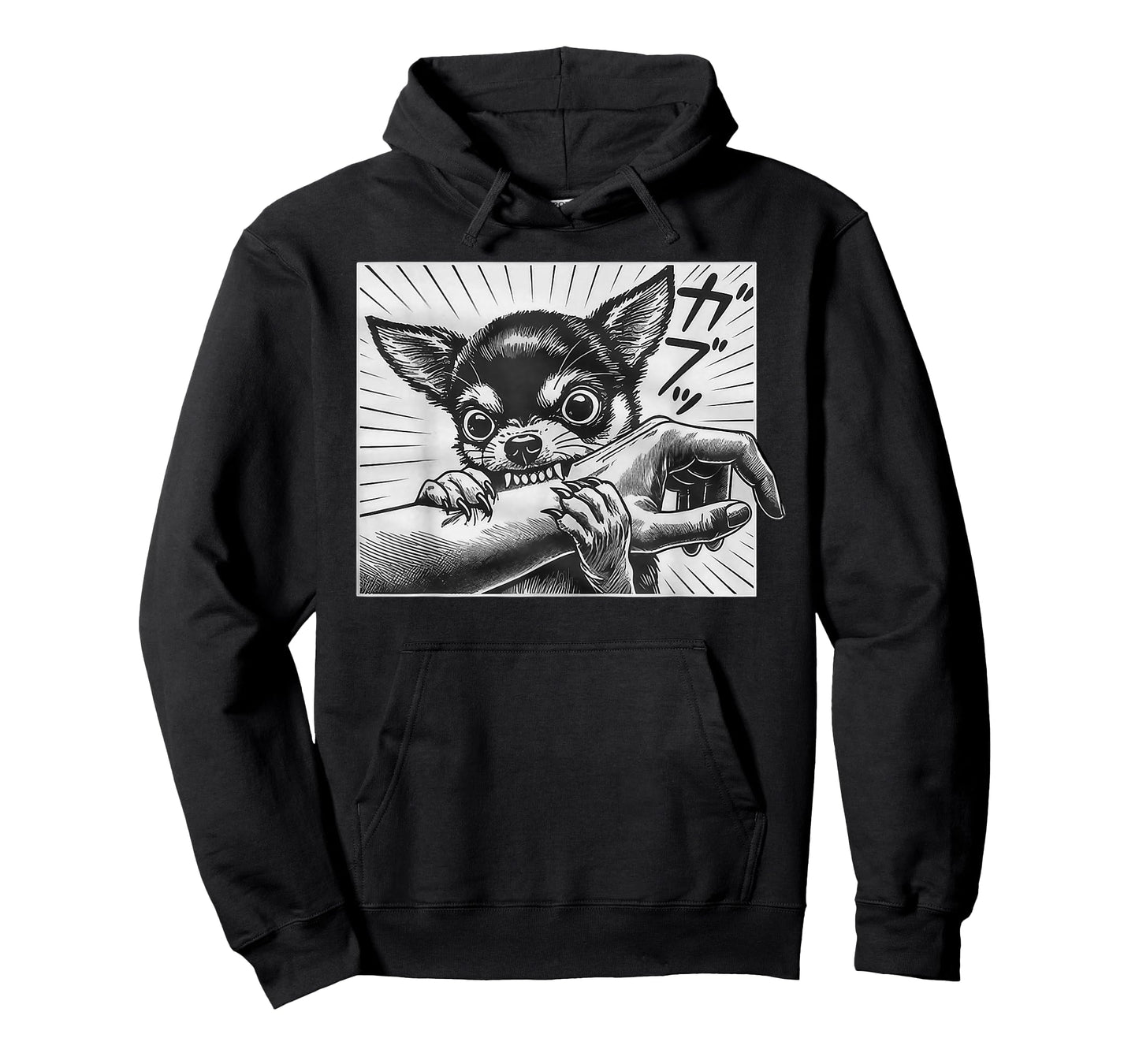 Chihuahua Dog Bite Funny Chihuahua Lover T-Shirt