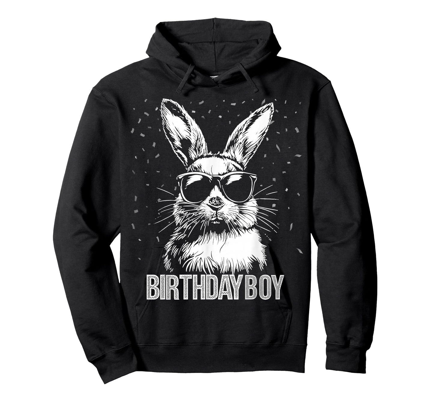 Cool Bunny Birthday Boy Rabbit Sunglasses Fun Party T-Shirt