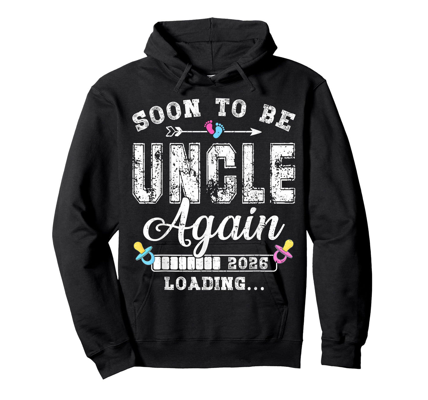 Soon to Be Uncle Again 2026 Loading Matching Family T-Shirt