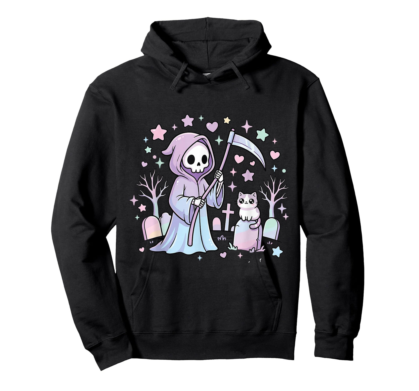 Skeleton Skull Cat T-Shirt