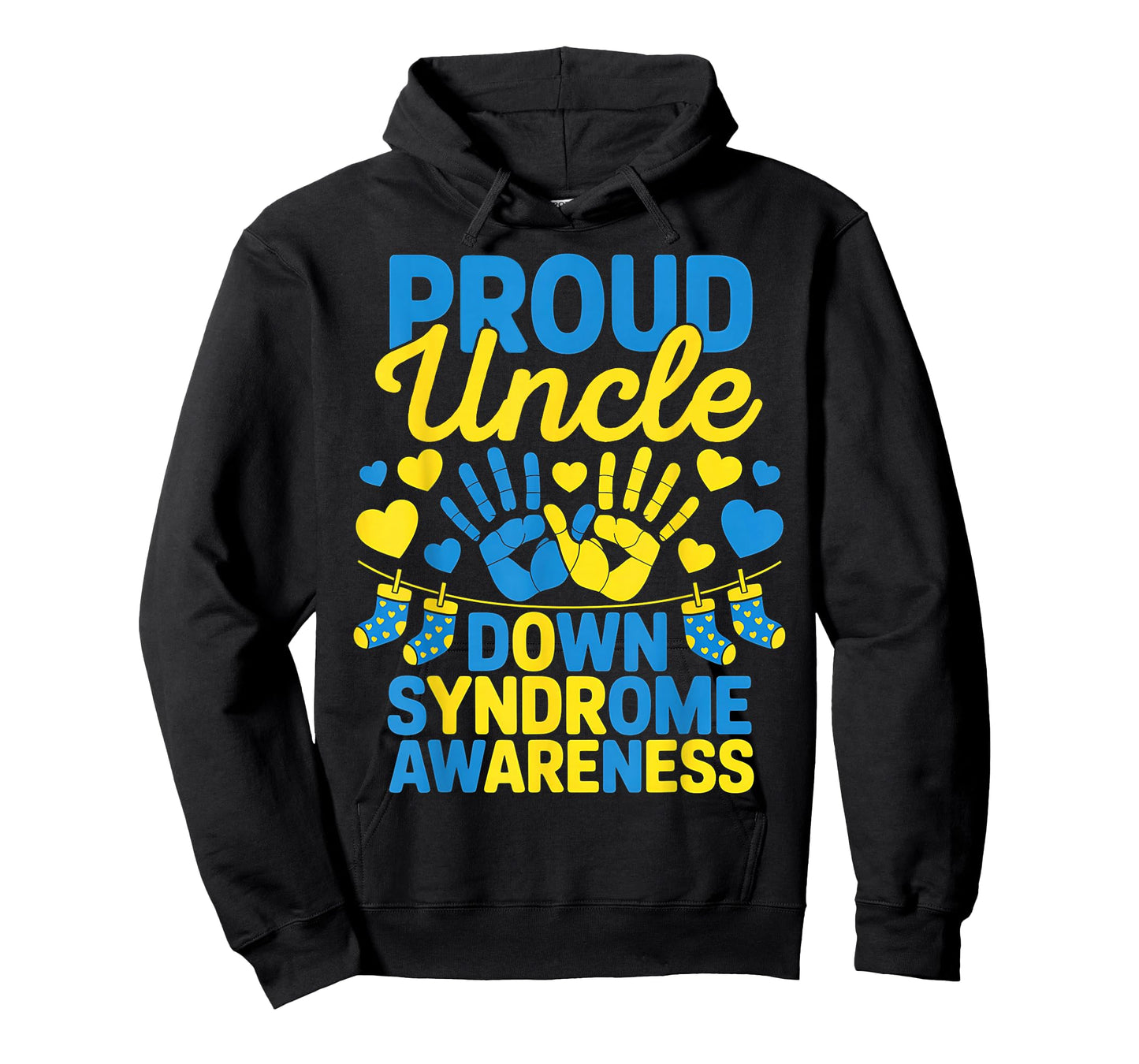 Proud Uncle Down Syndrome Awareness Day Matching Family T-Shirt