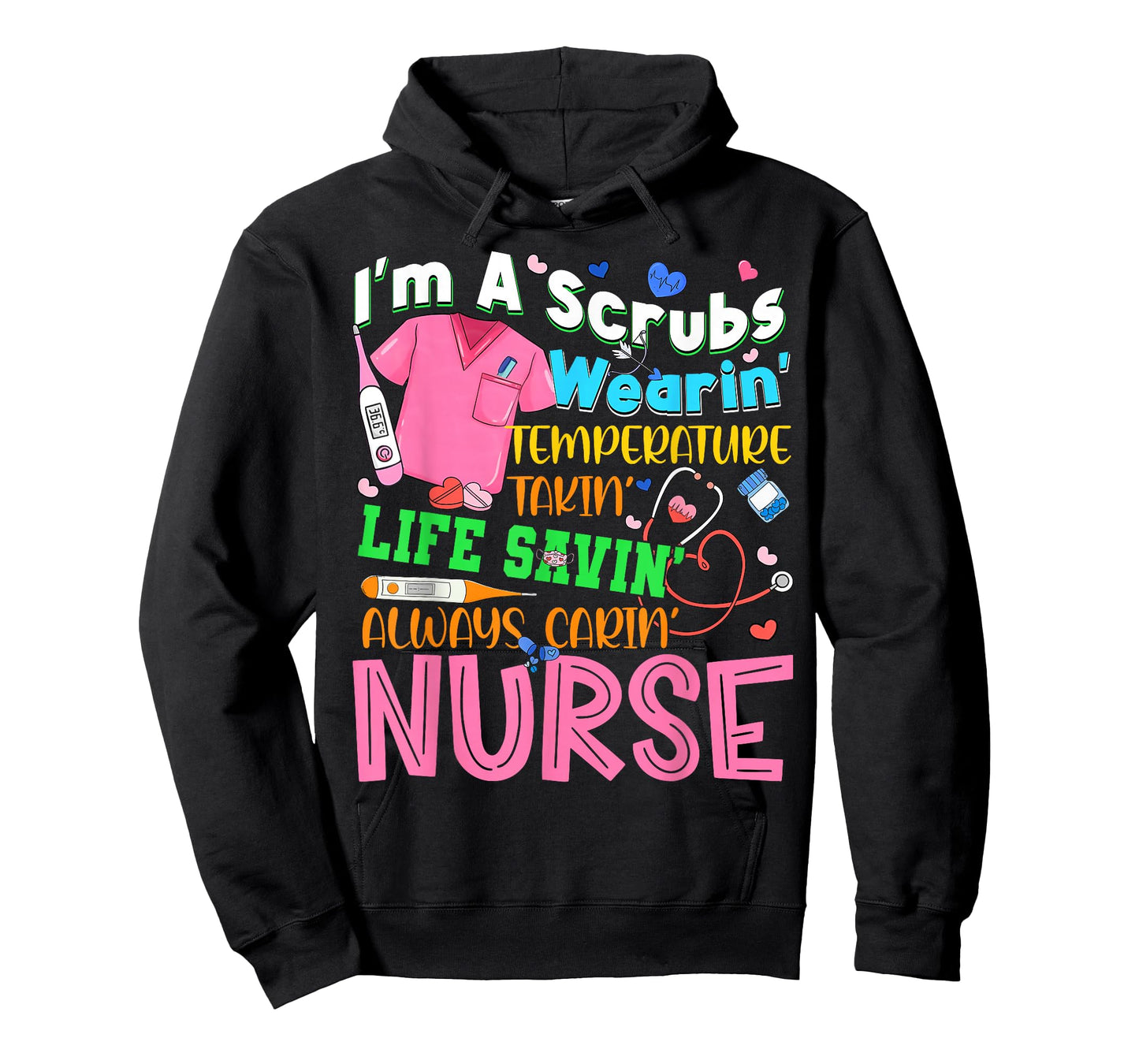 Nursing Nurse Job Definition Love Nursing School Girl Women T-Shirt